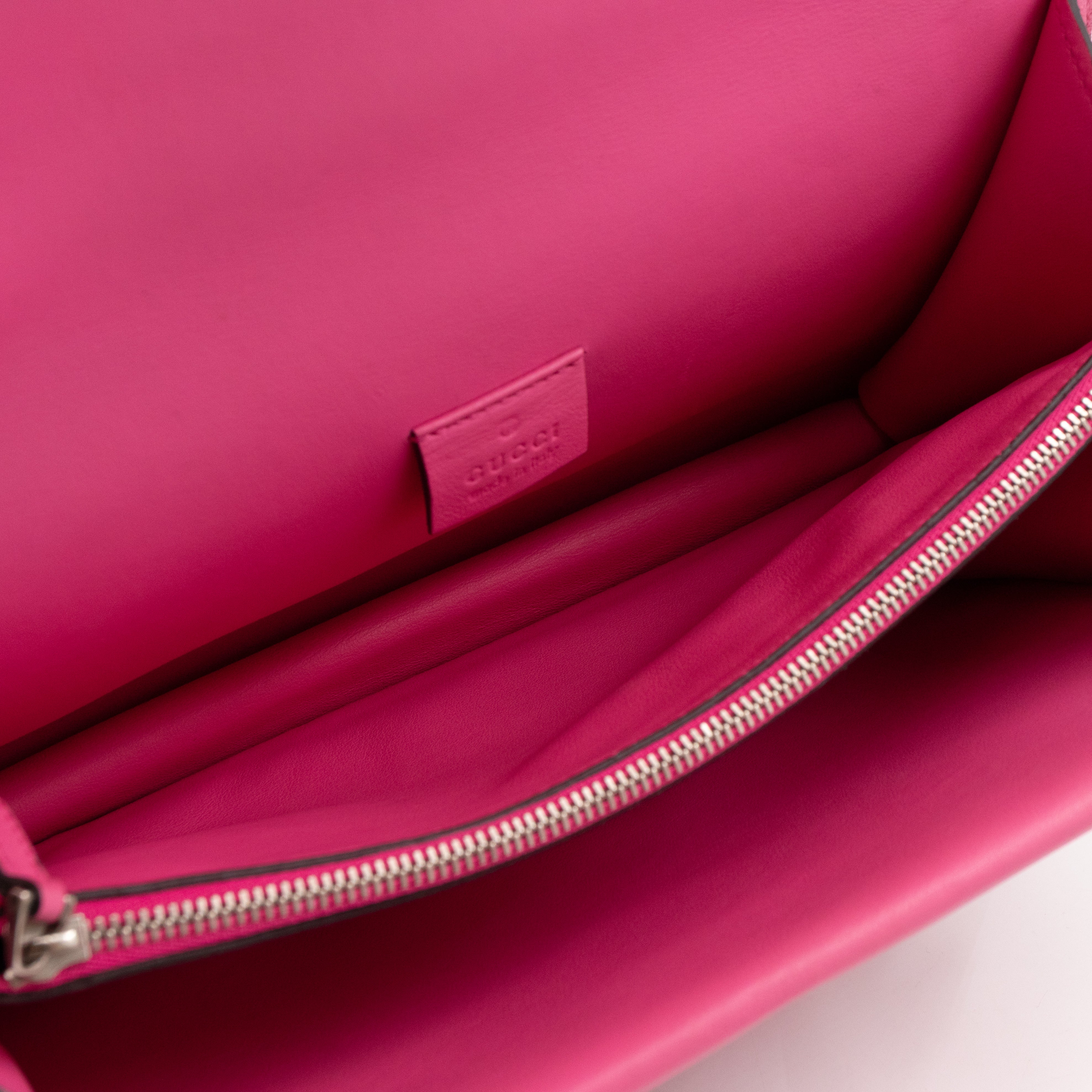 Dionysus Small Pink Suede Leather