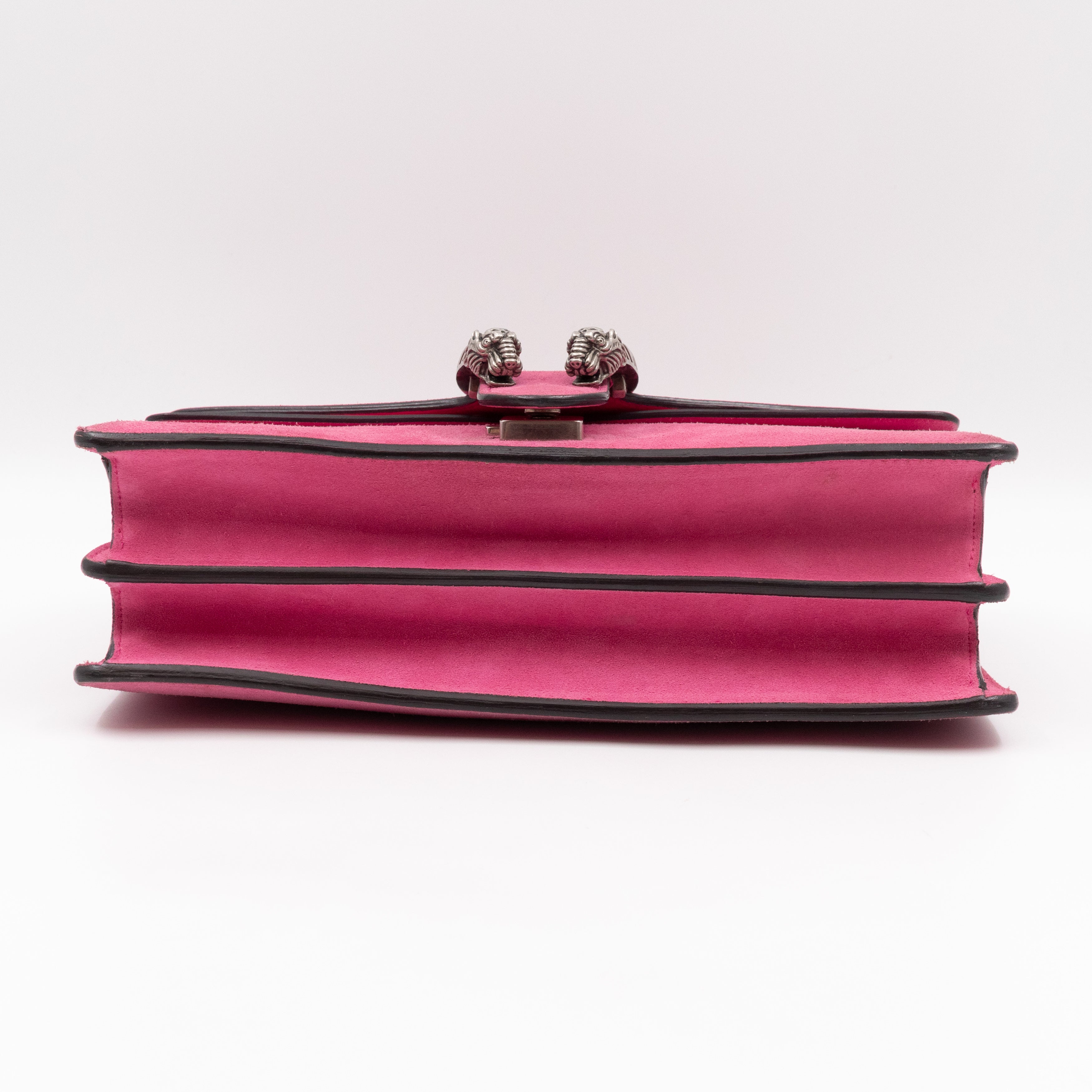 Dionysus Small Pink Suede Leather