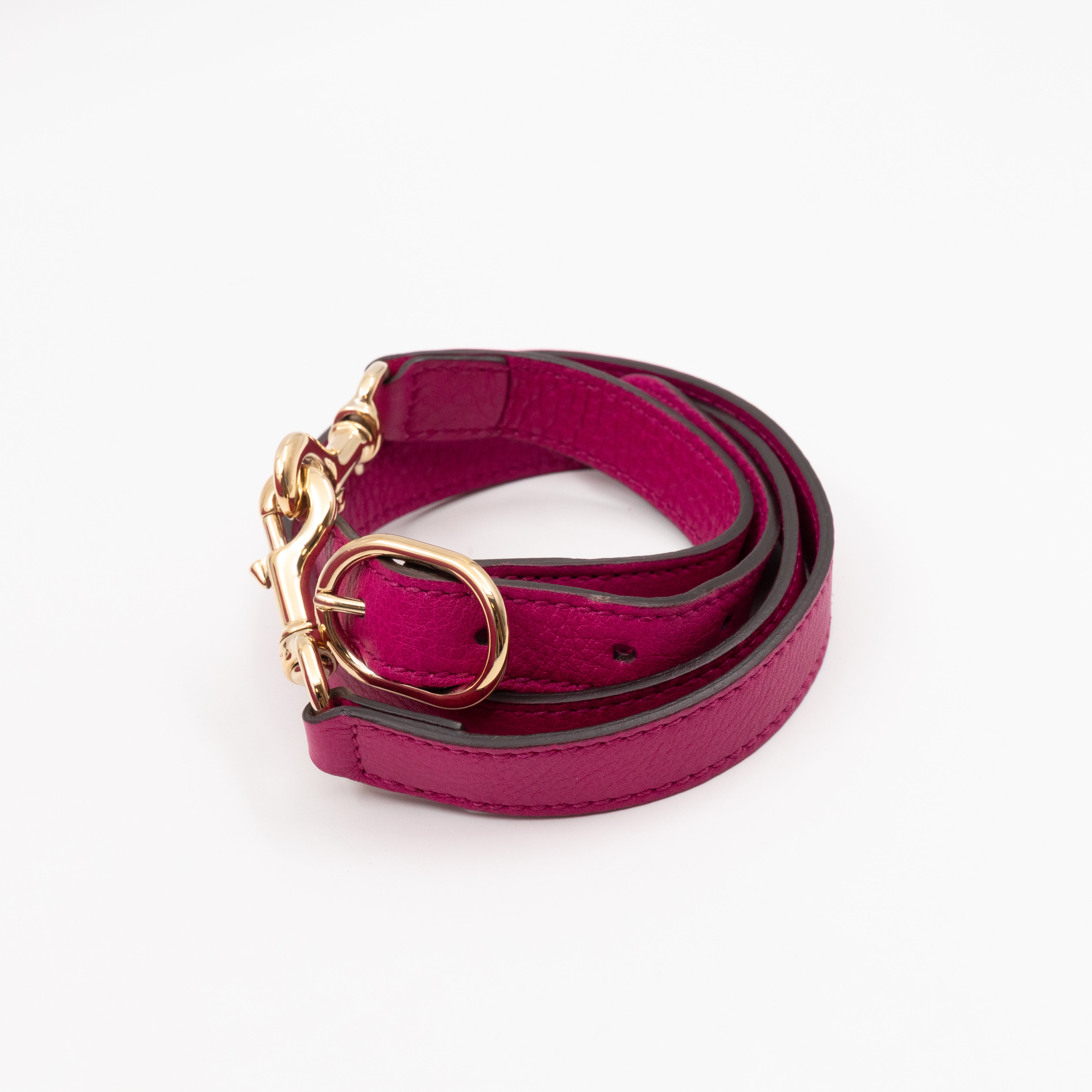 Bamboo Shopper Tote Pink Leather