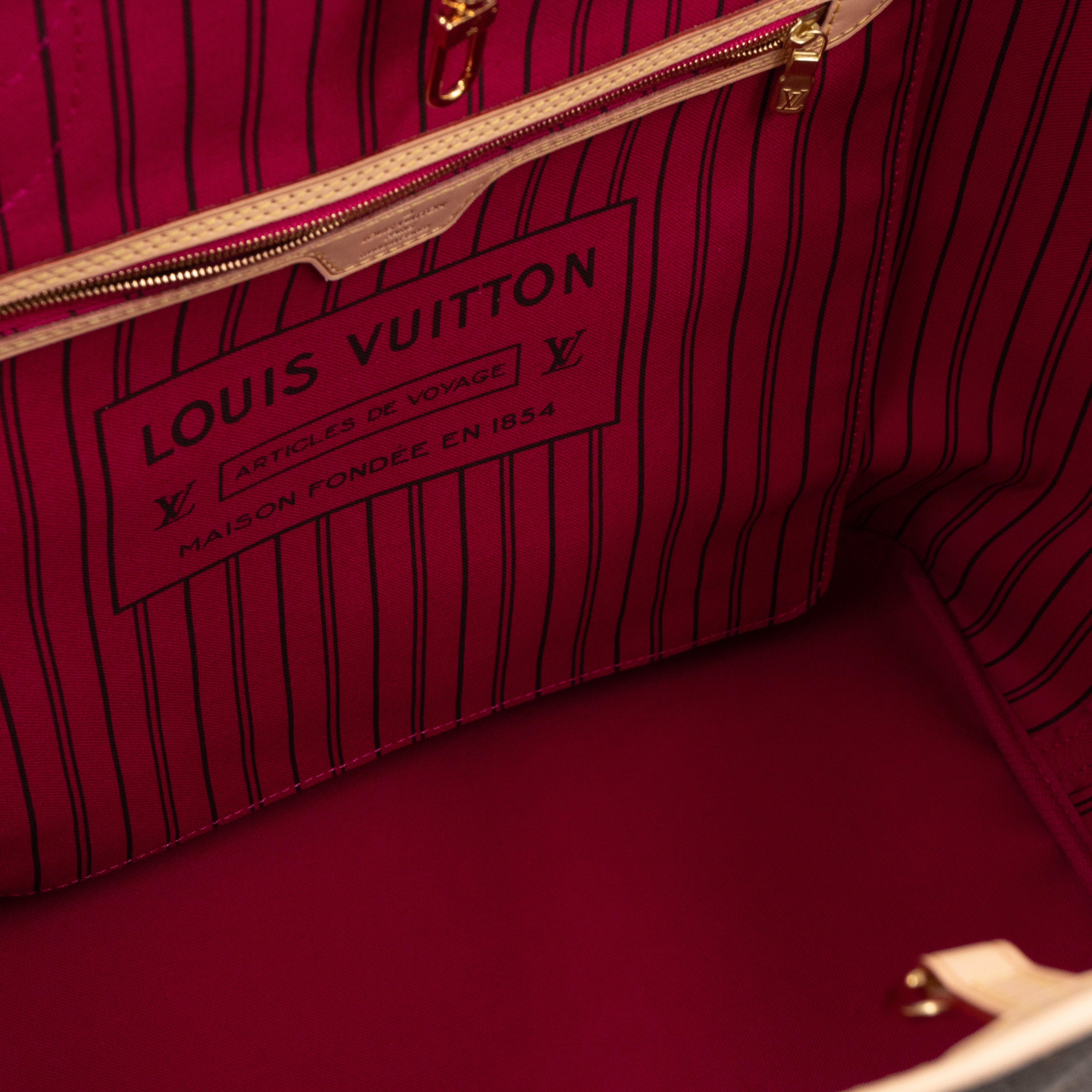 Neverfull GM Monogram Pivoine