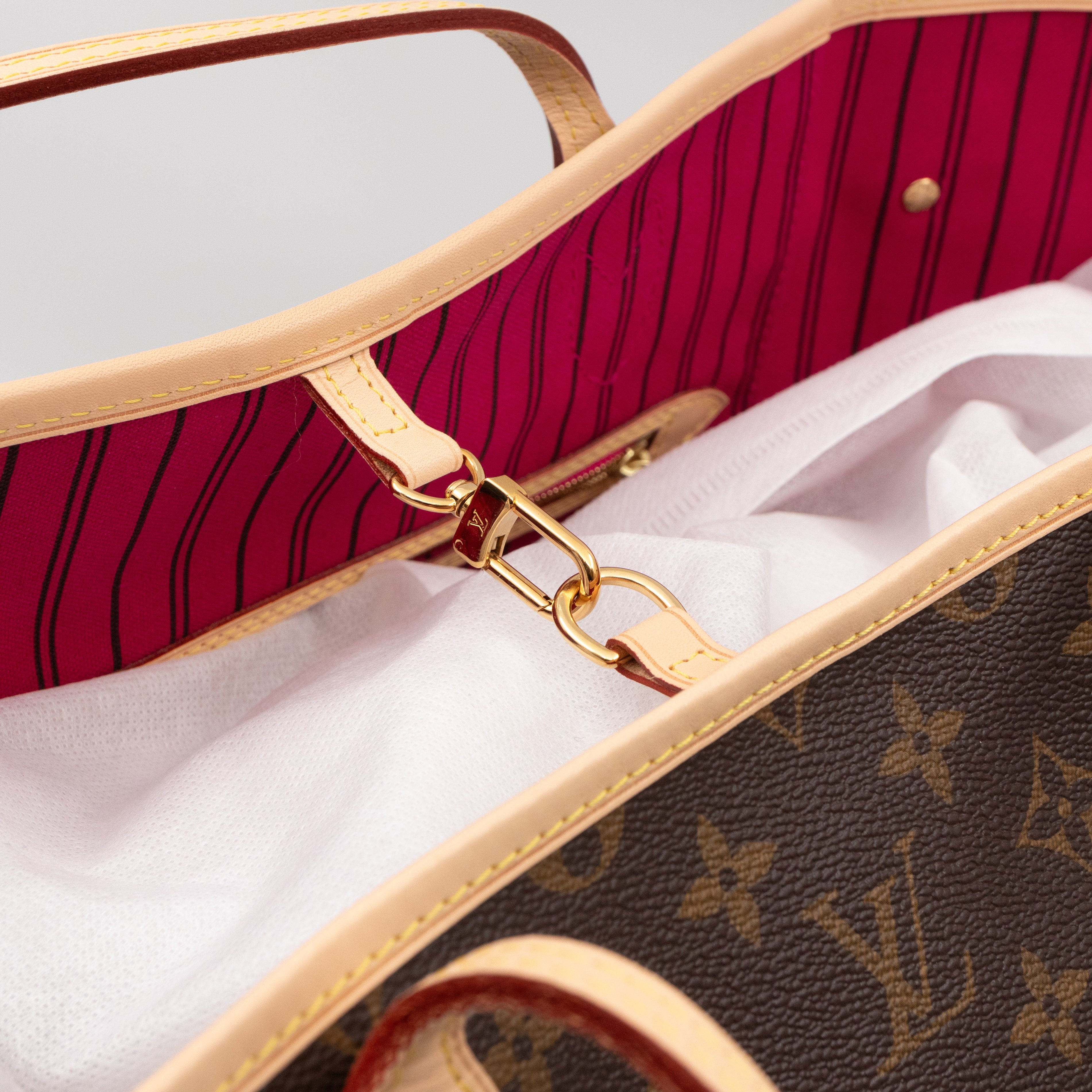 Neverfull GM Monogram Pivoine