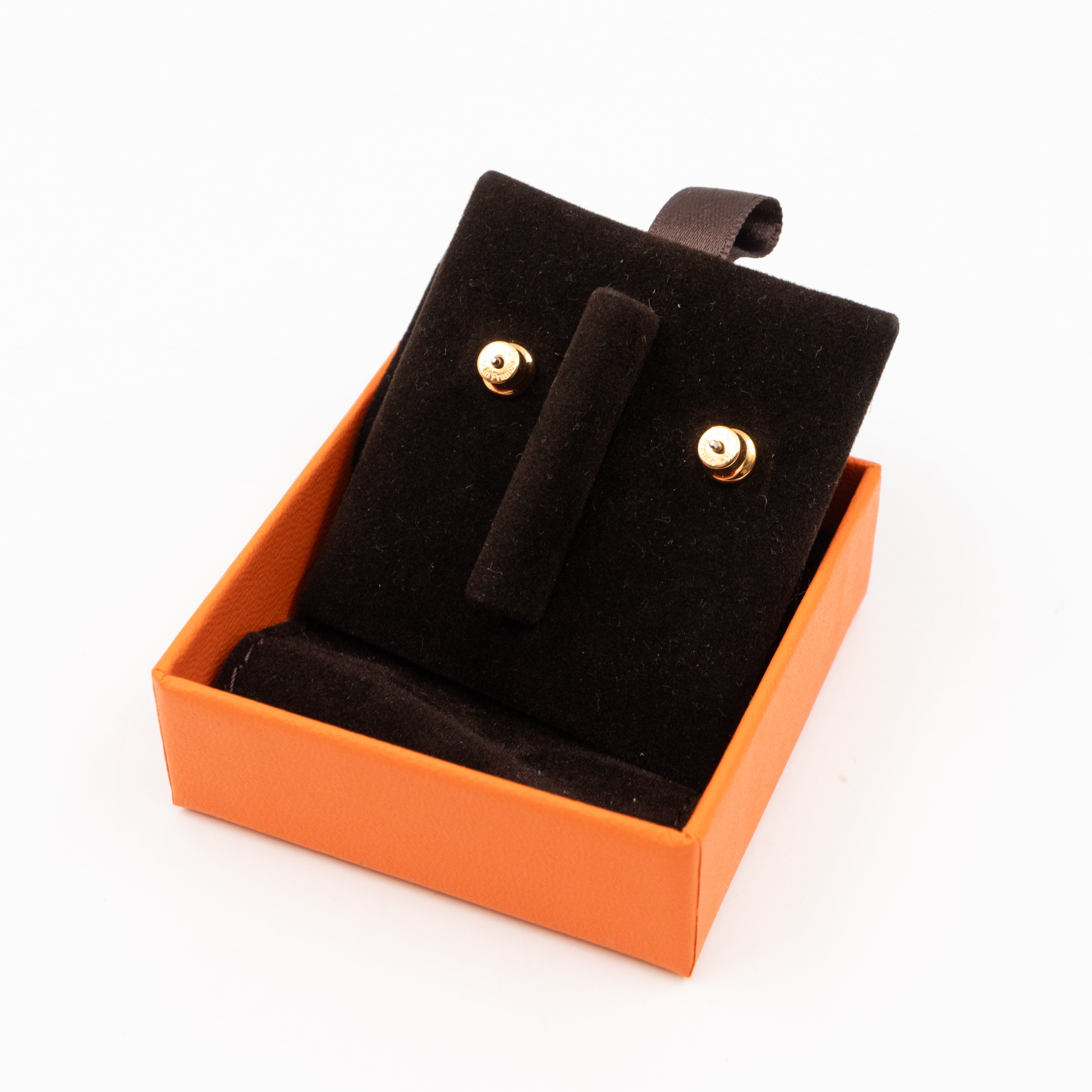 Pop H Earrings Pink Dragee & Gold