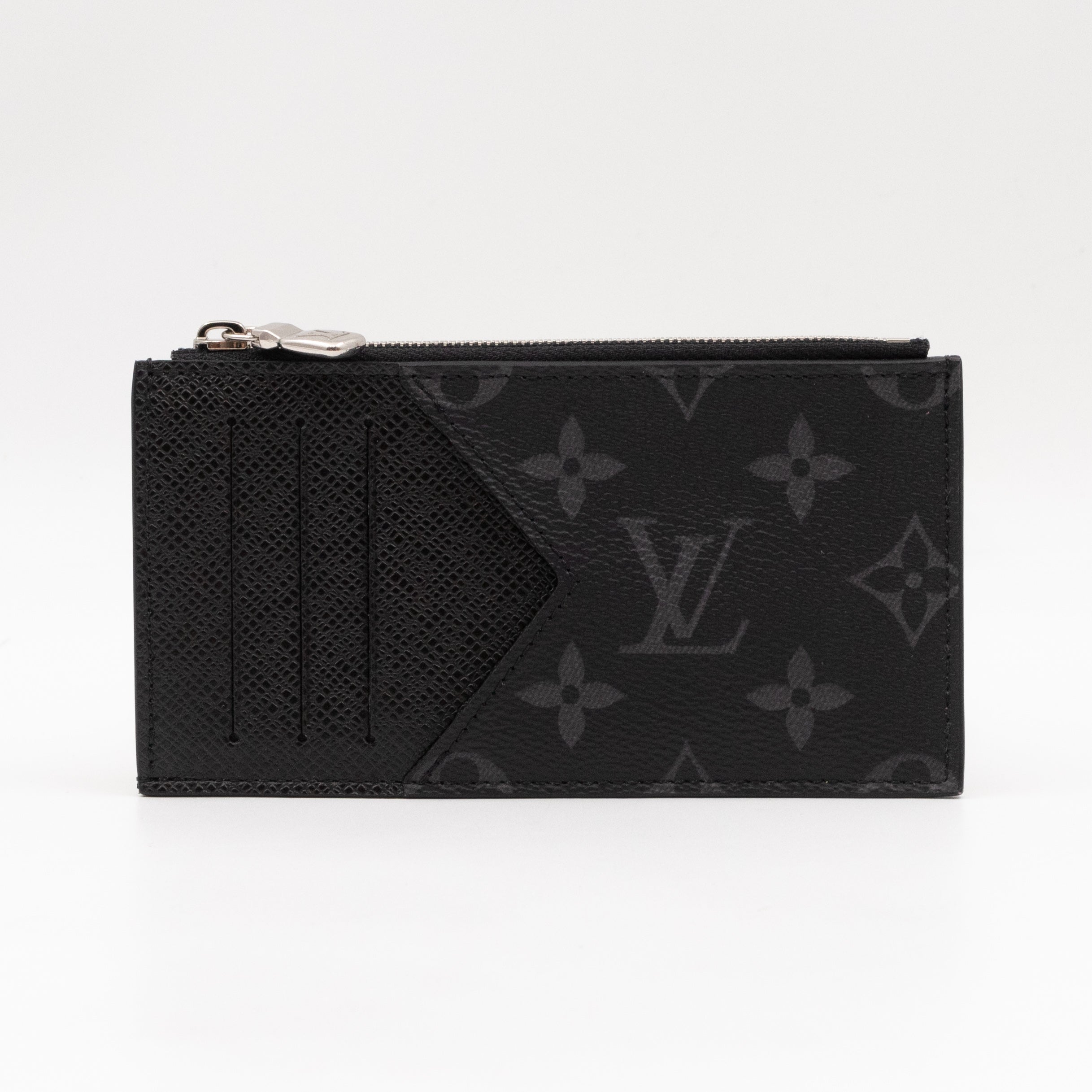 Coin Card Holder Monogram Eclipse
