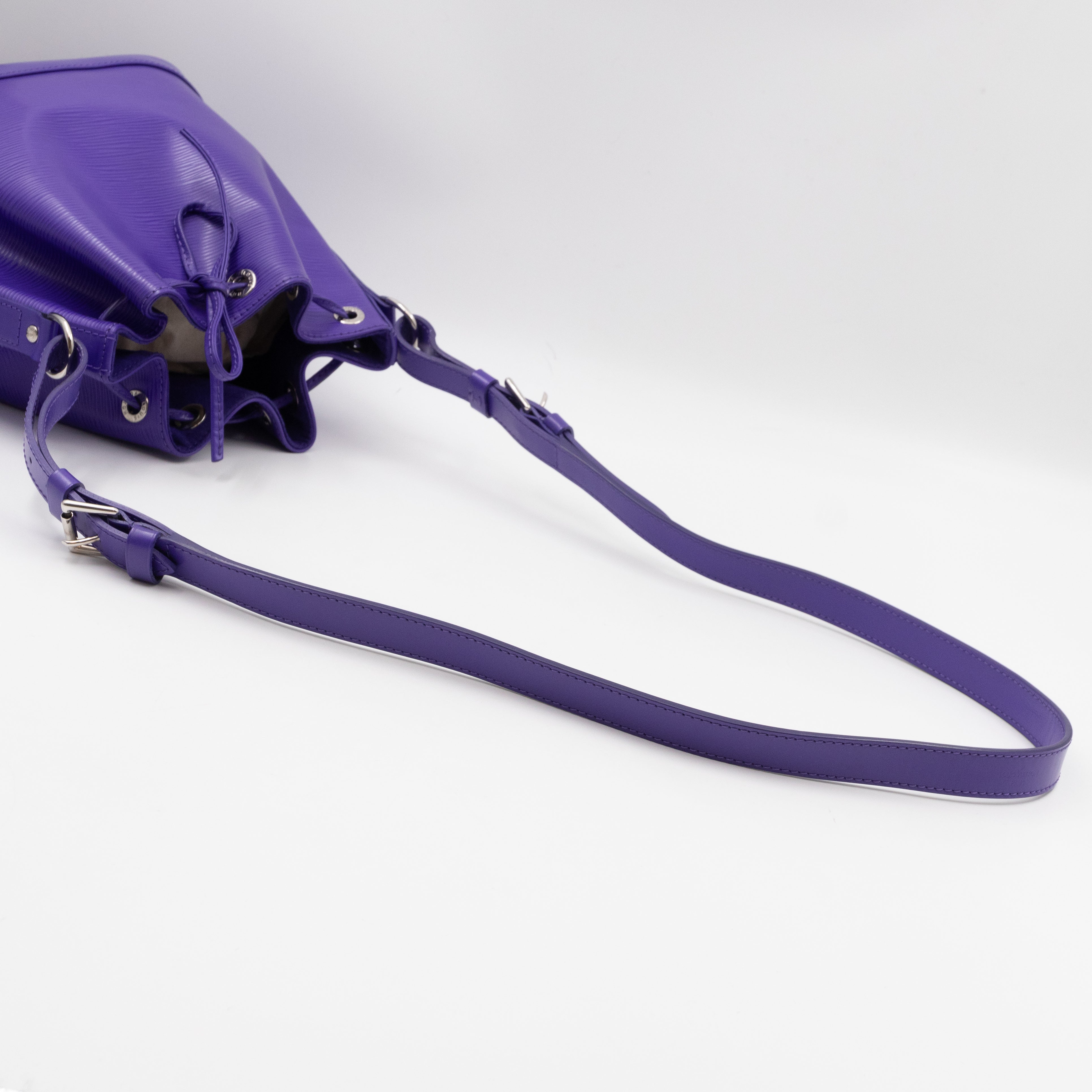 Noe BB Purple Epi Leather