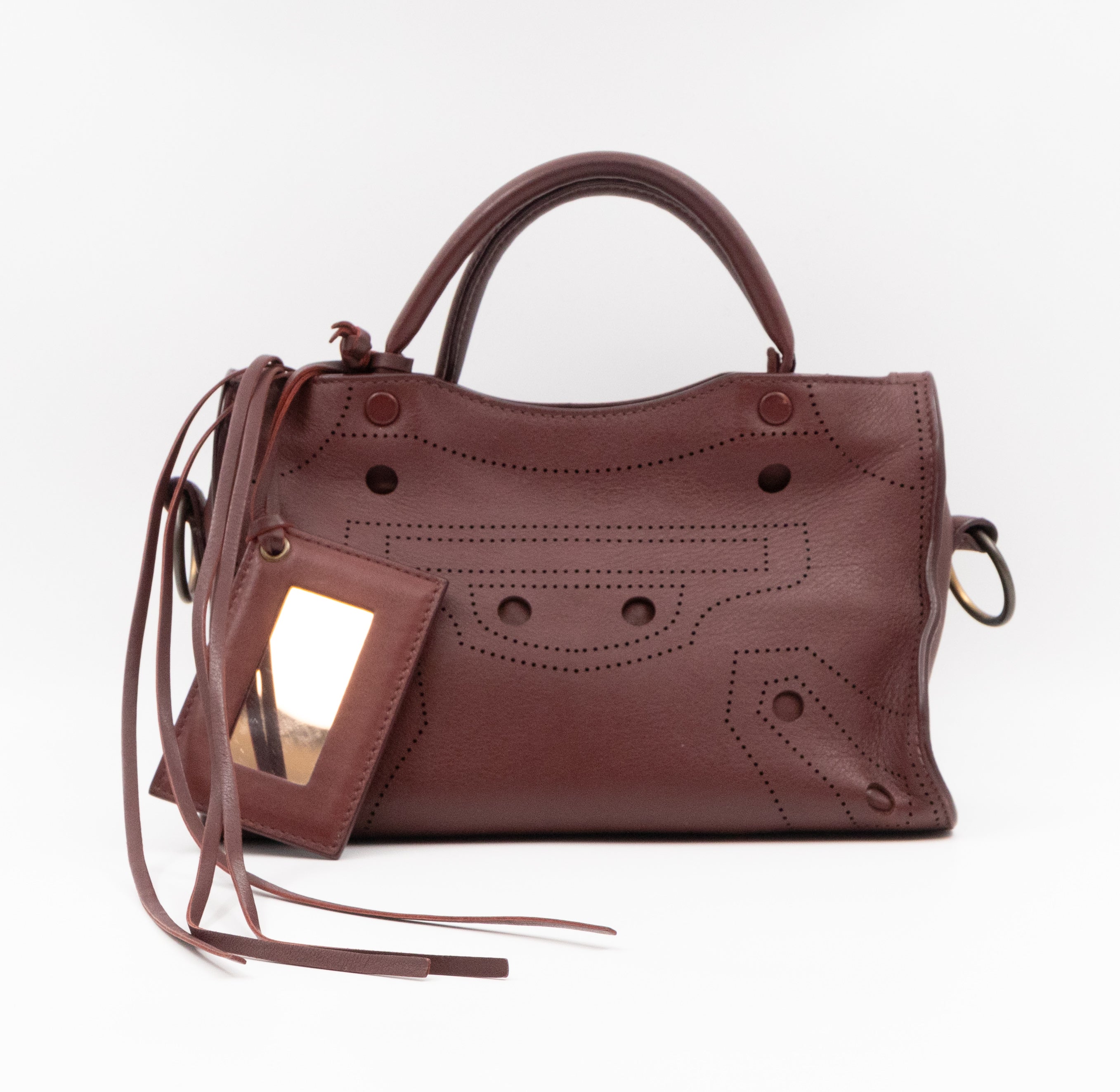 Mini City Blackout Burgundy