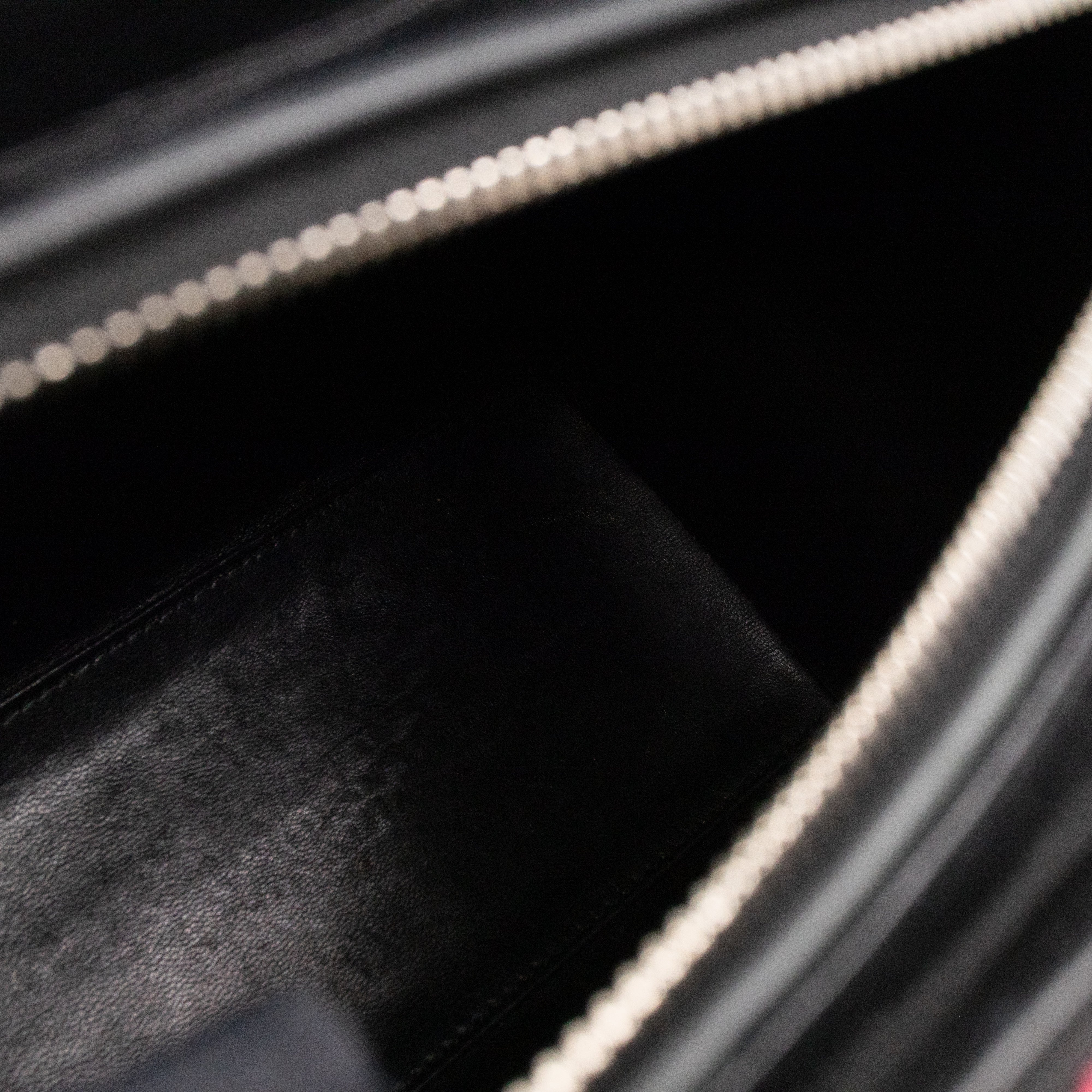 Lady Dior Medium Sequins Pink Black Patent Leather