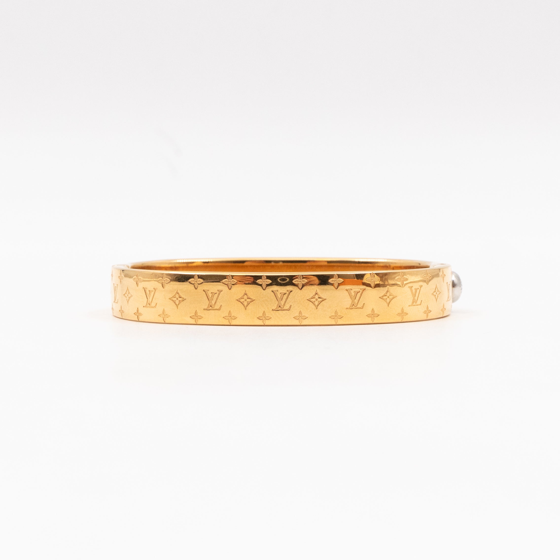 Nanogram Cuff Bracelet M Gold