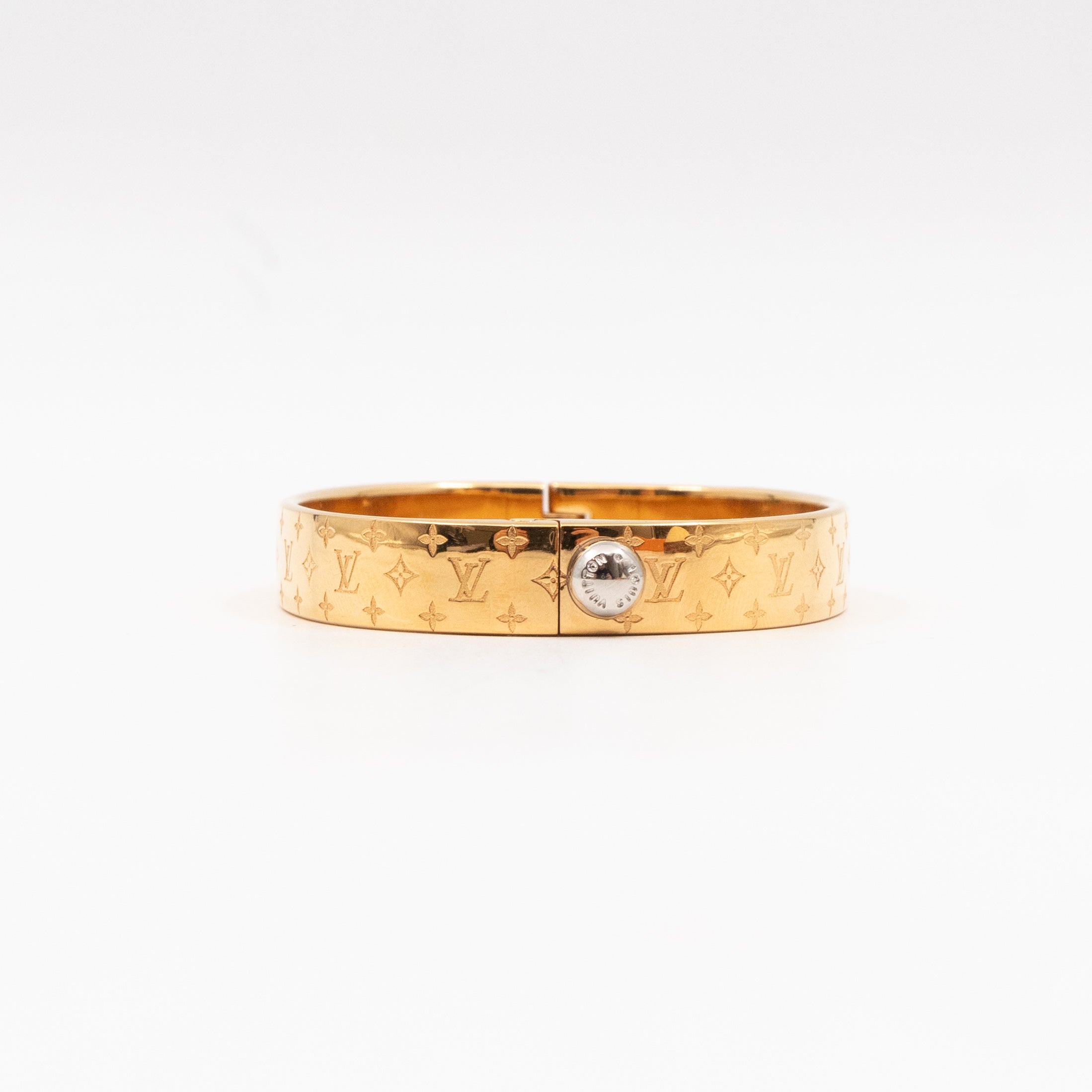 Nanogram Cuff Bracelet M Gold