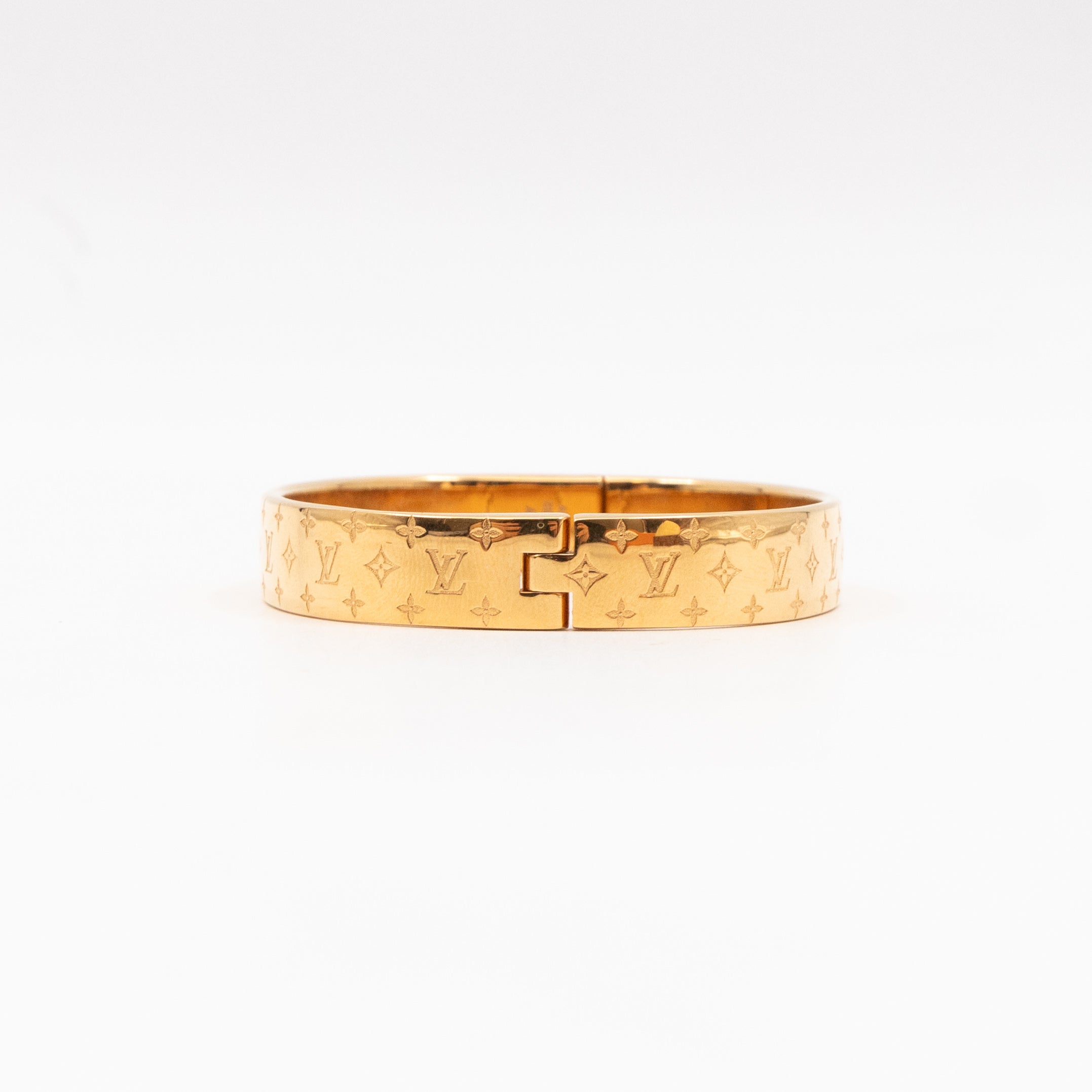 Nanogram Cuff Bracelet M Gold