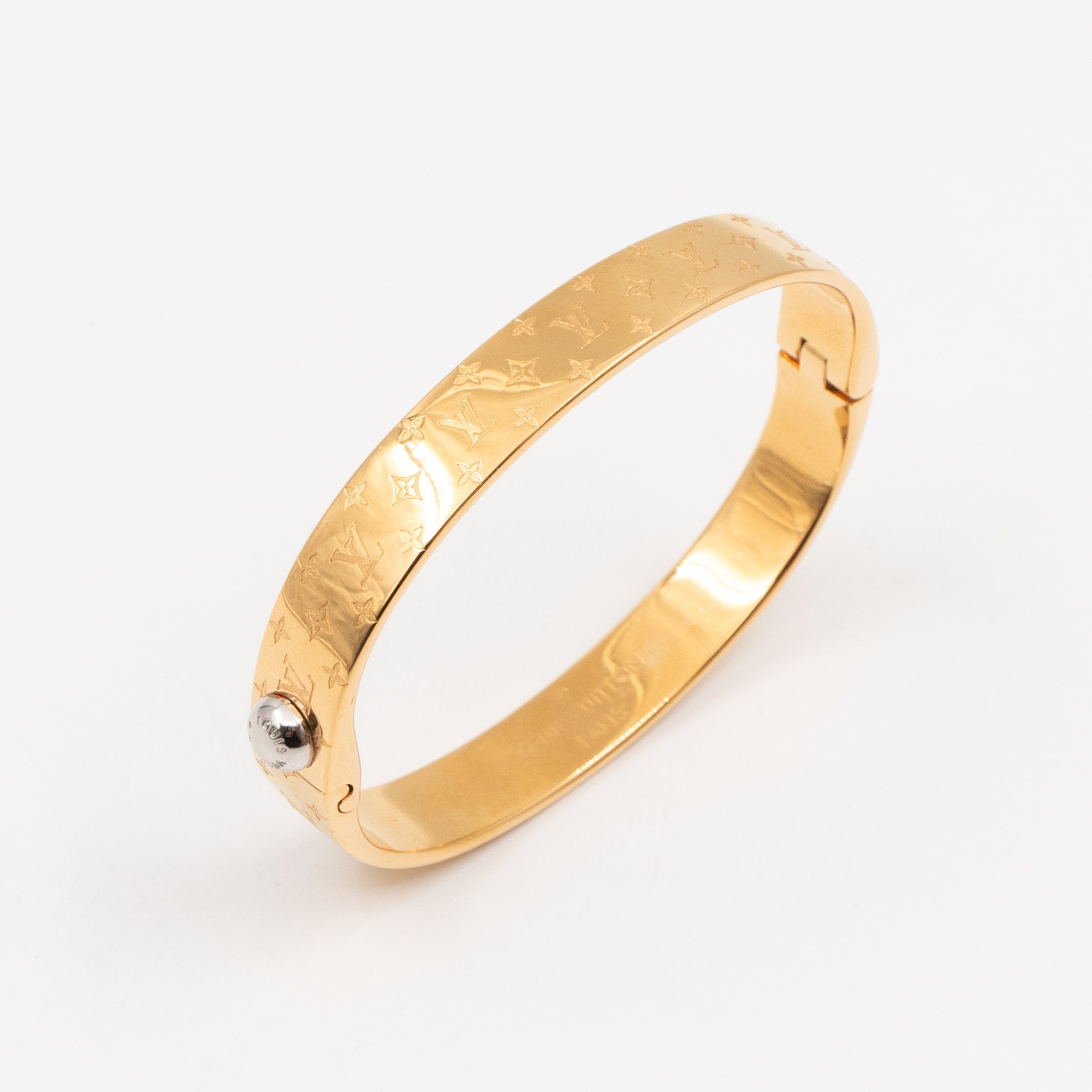 Nanogram Cuff Bracelet M Gold