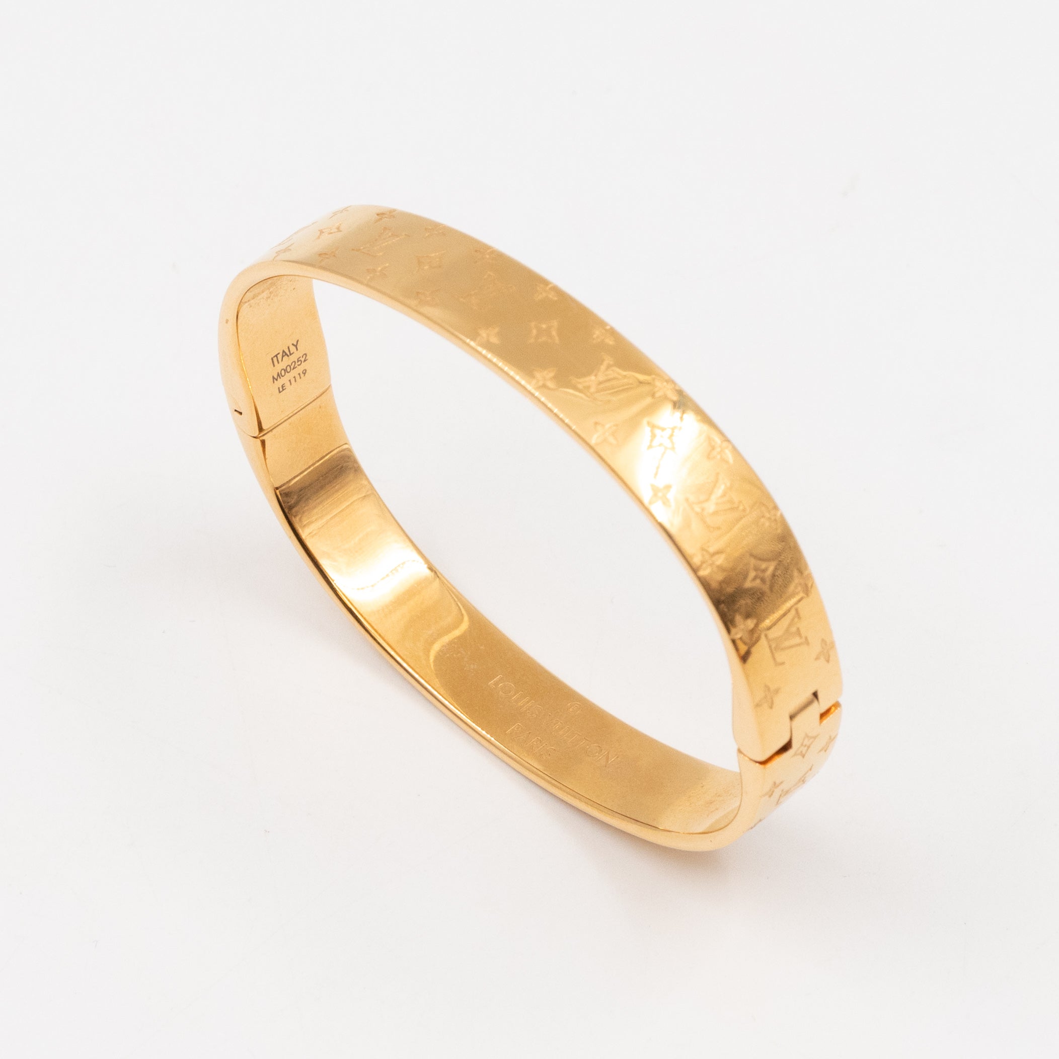 Nanogram Cuff Bracelet M Gold