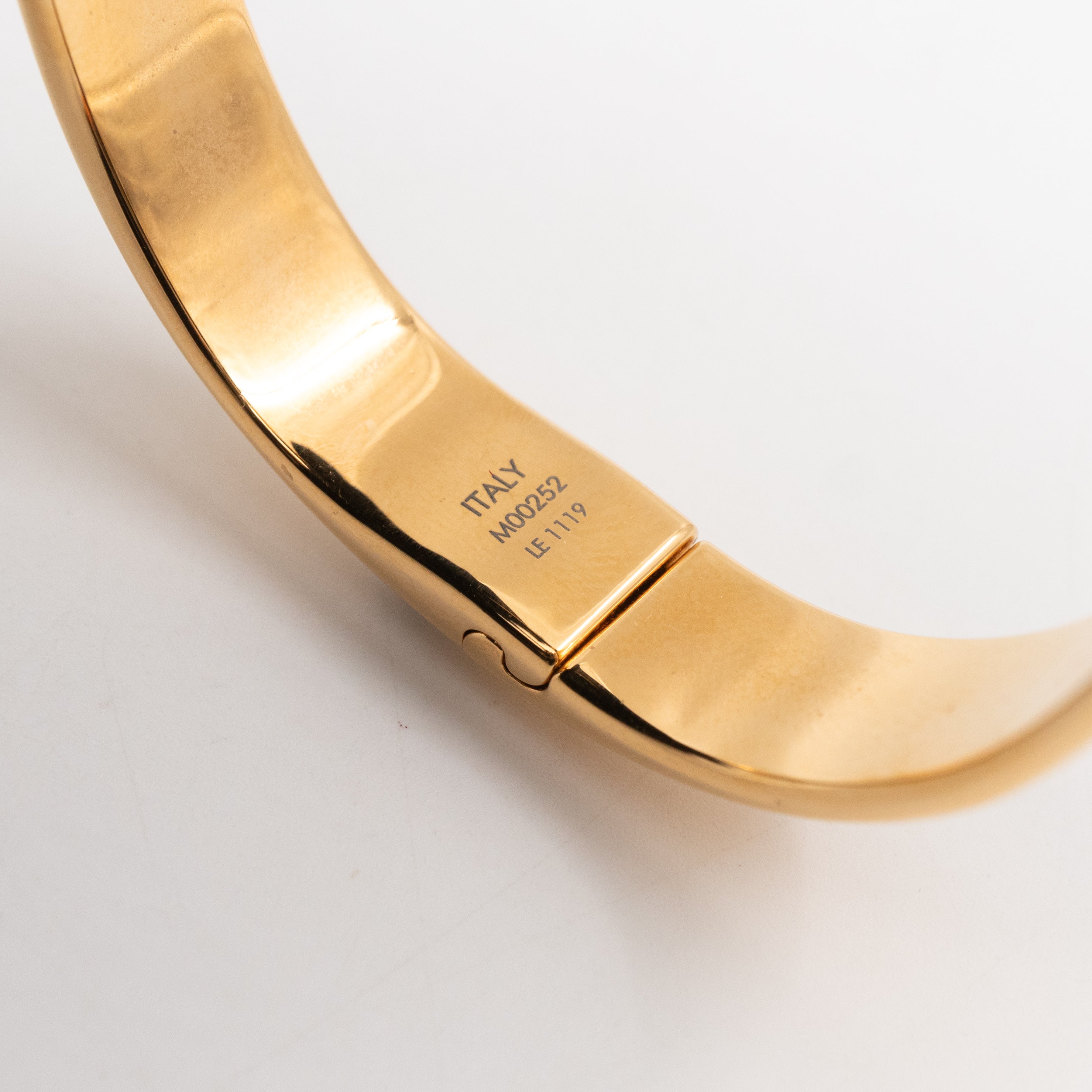 Nanogram Cuff Bracelet M Gold