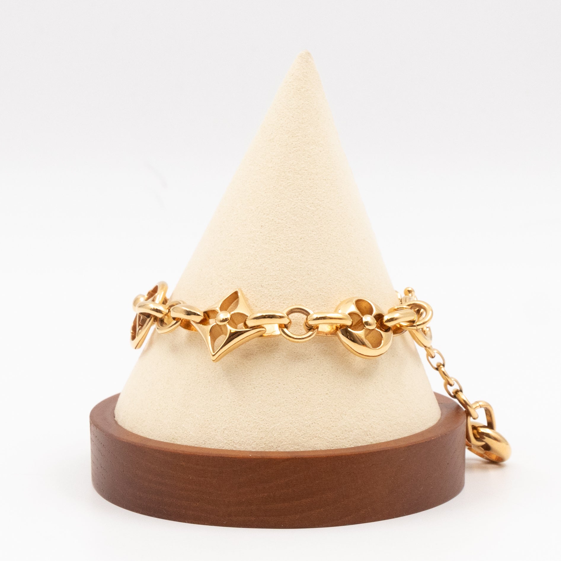 Crazy In Lock Bracelet Gold