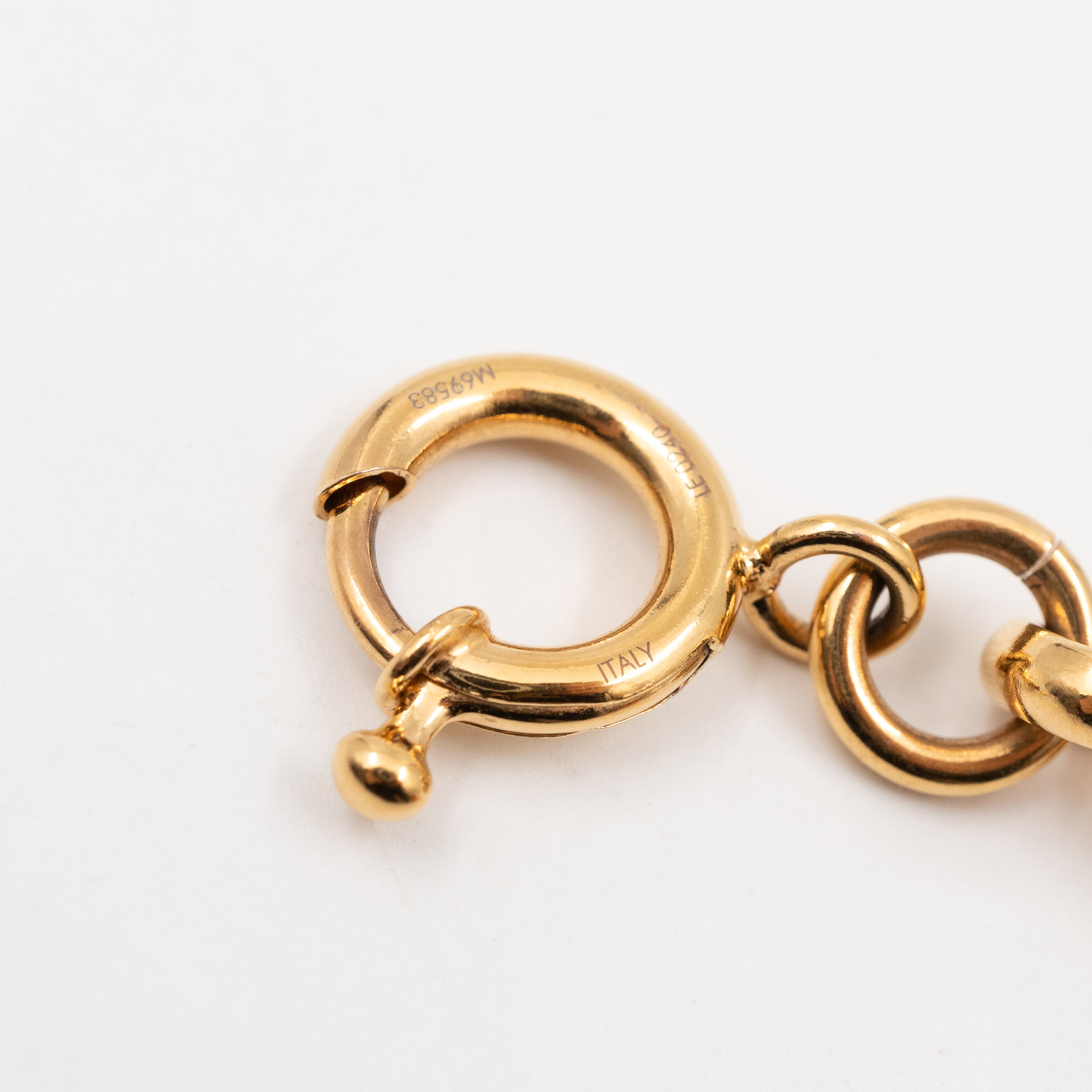 Crazy In Lock Bracelet Gold
