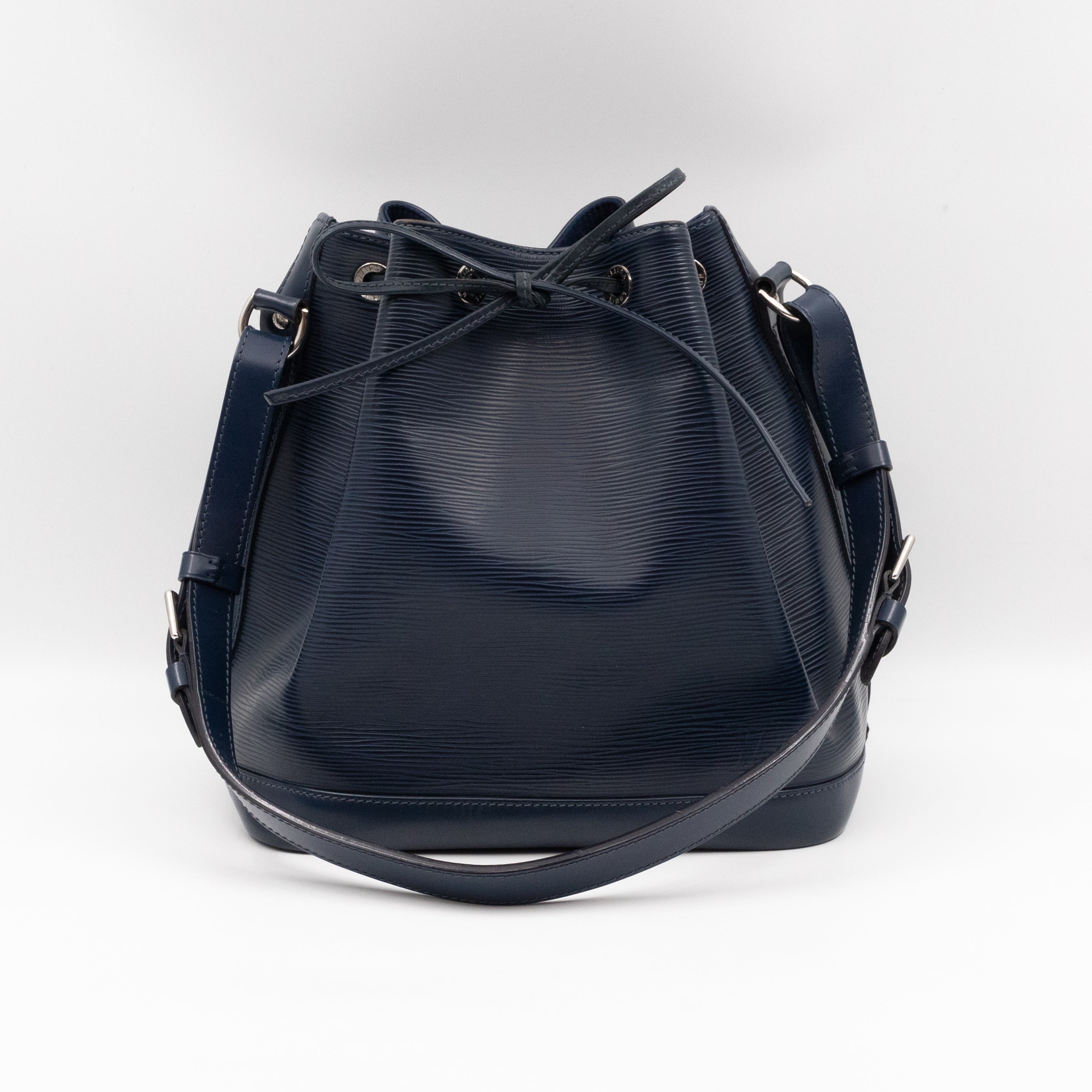 Petit Noe Epi Leather Indigo