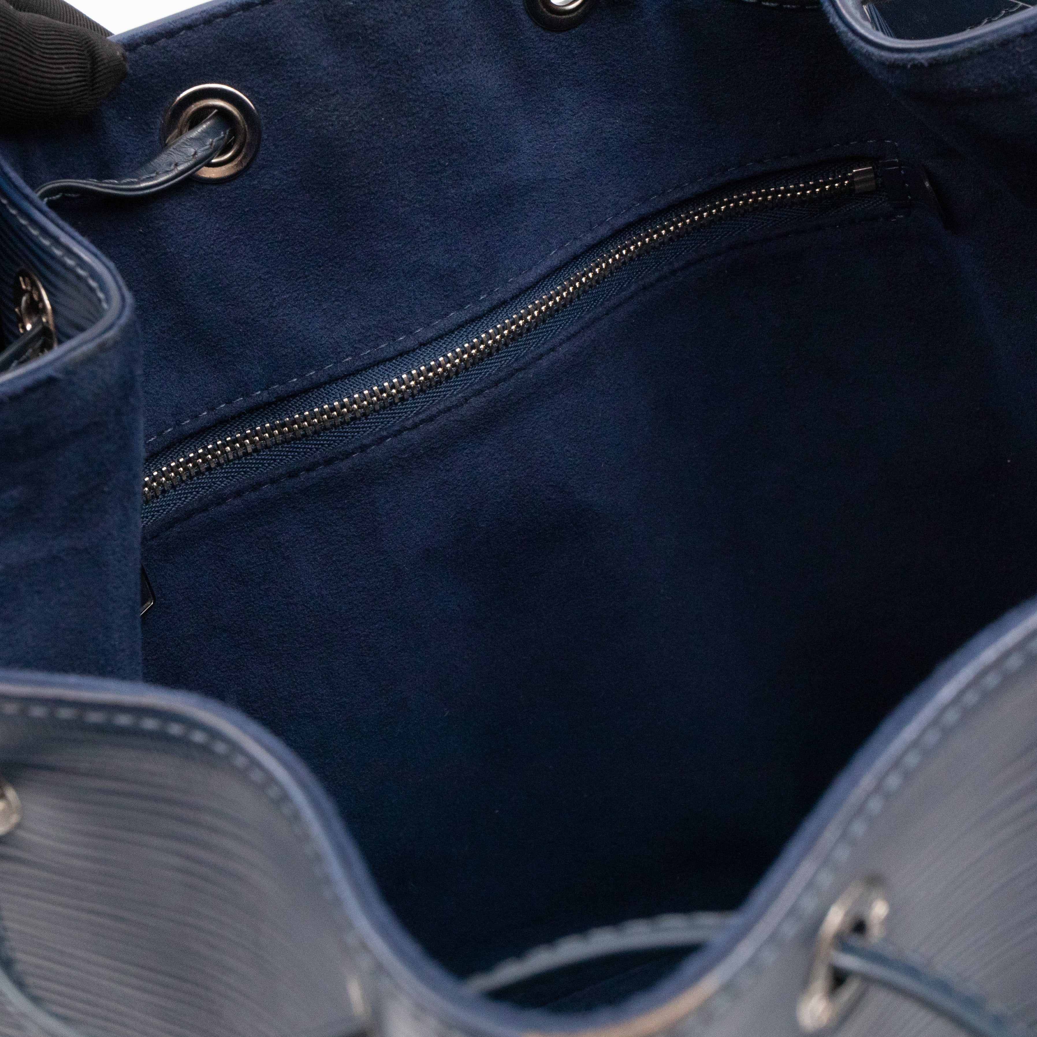 Petit Noe Epi Leather Indigo