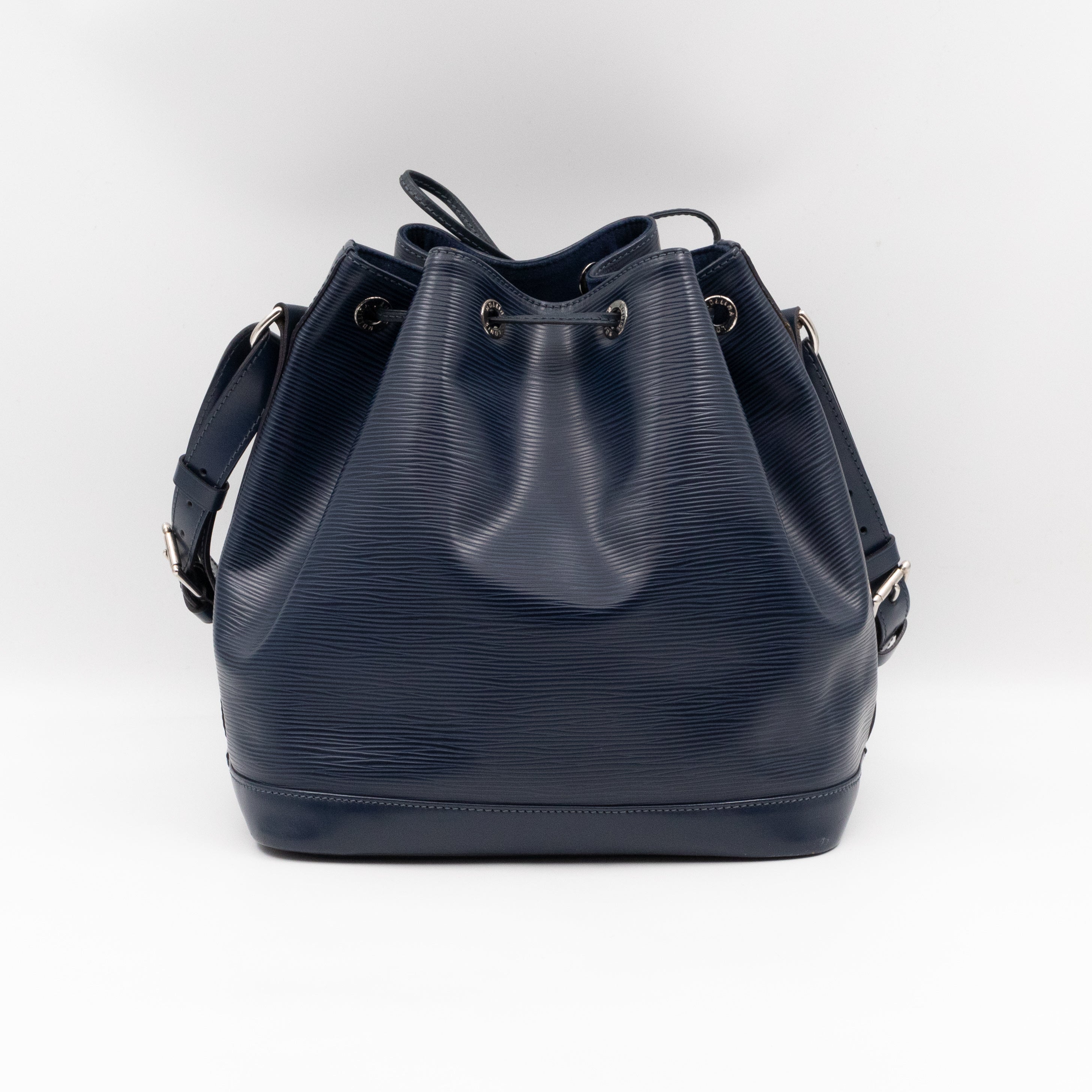 Petit Noe Epi Leather Indigo