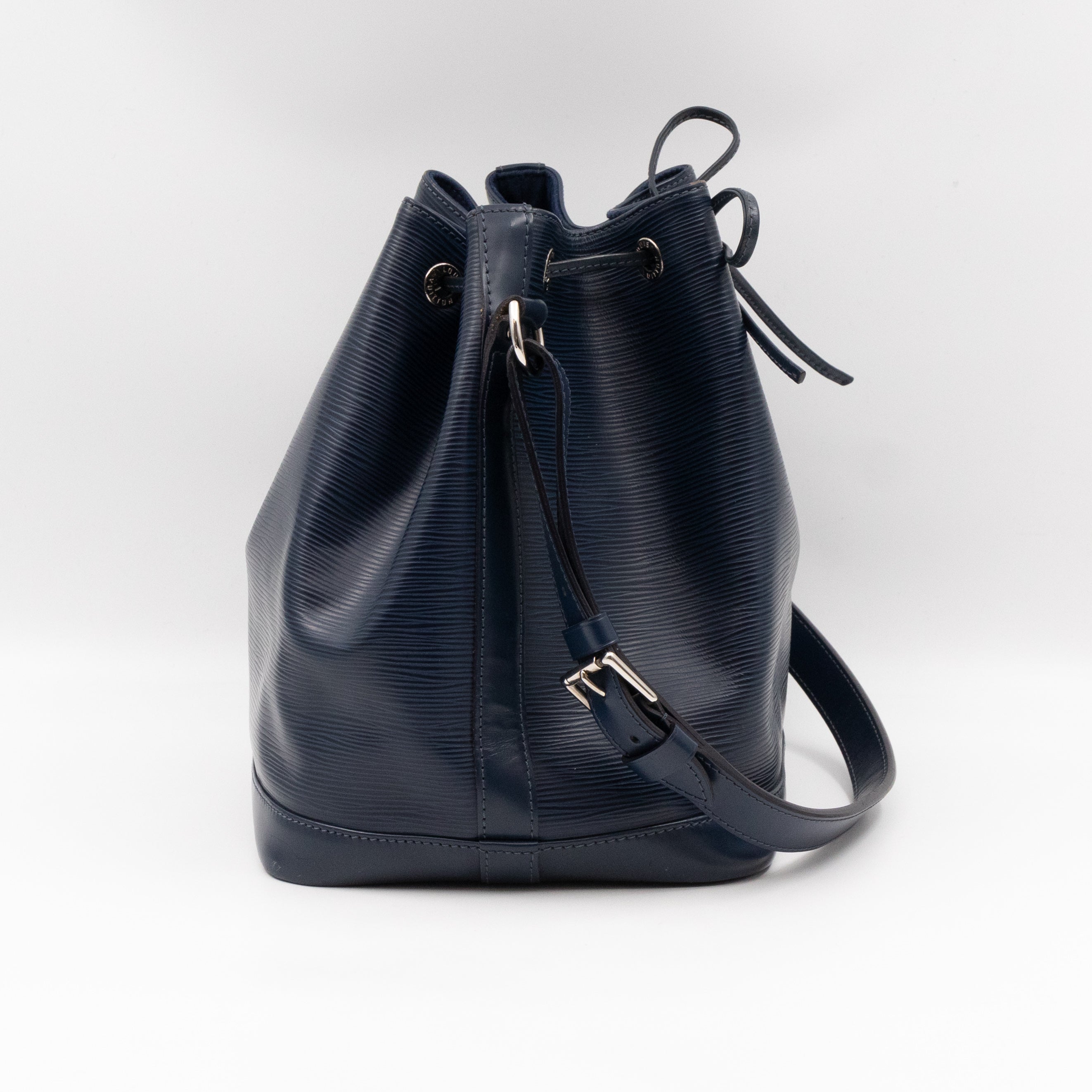 Petit Noe Epi Leather Indigo