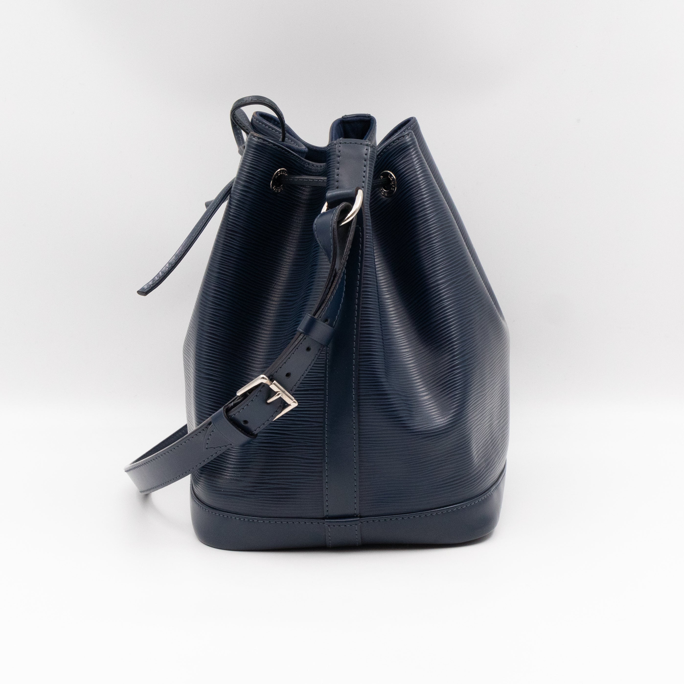 Petit Noe Epi Leather Indigo