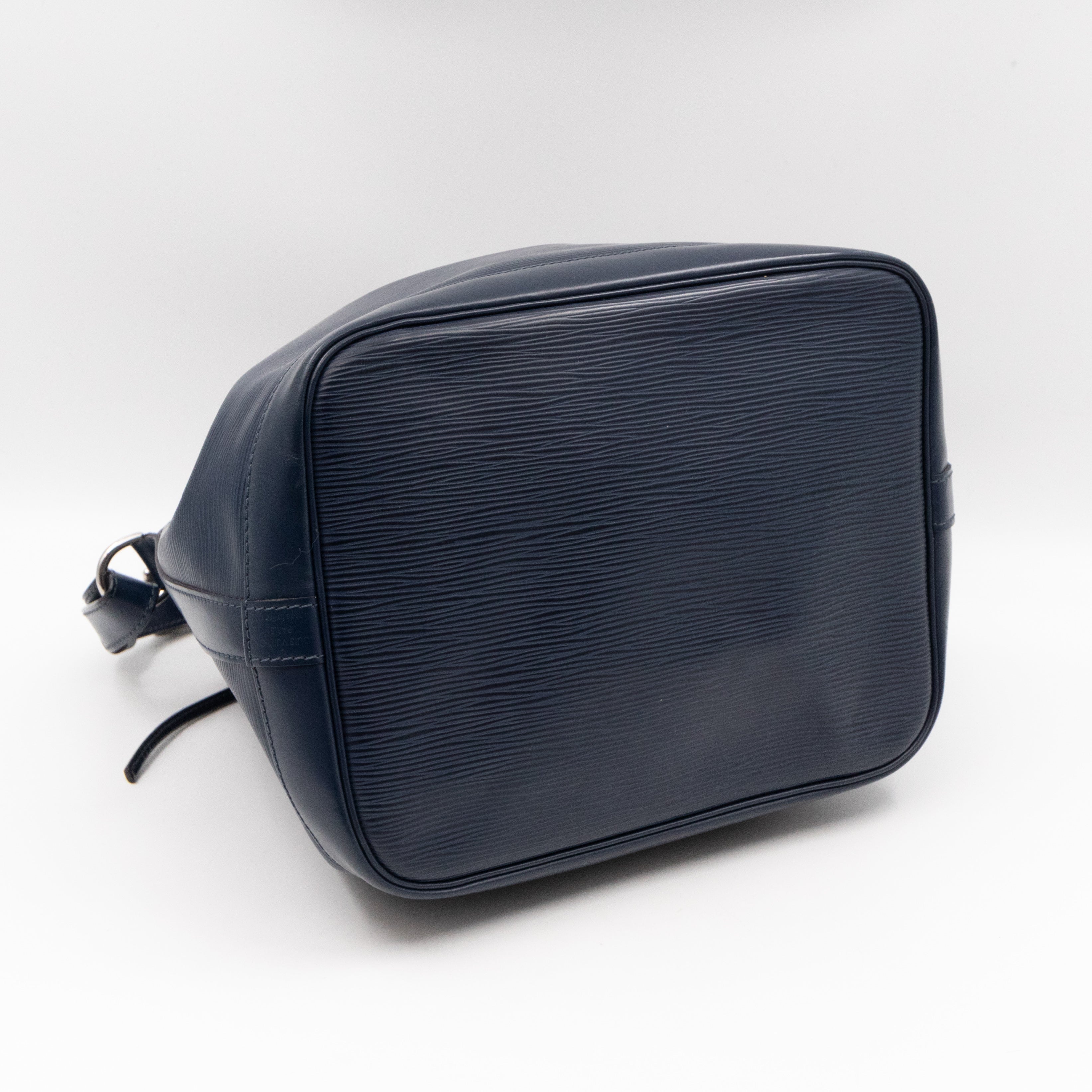 Petit Noe Epi Leather Indigo
