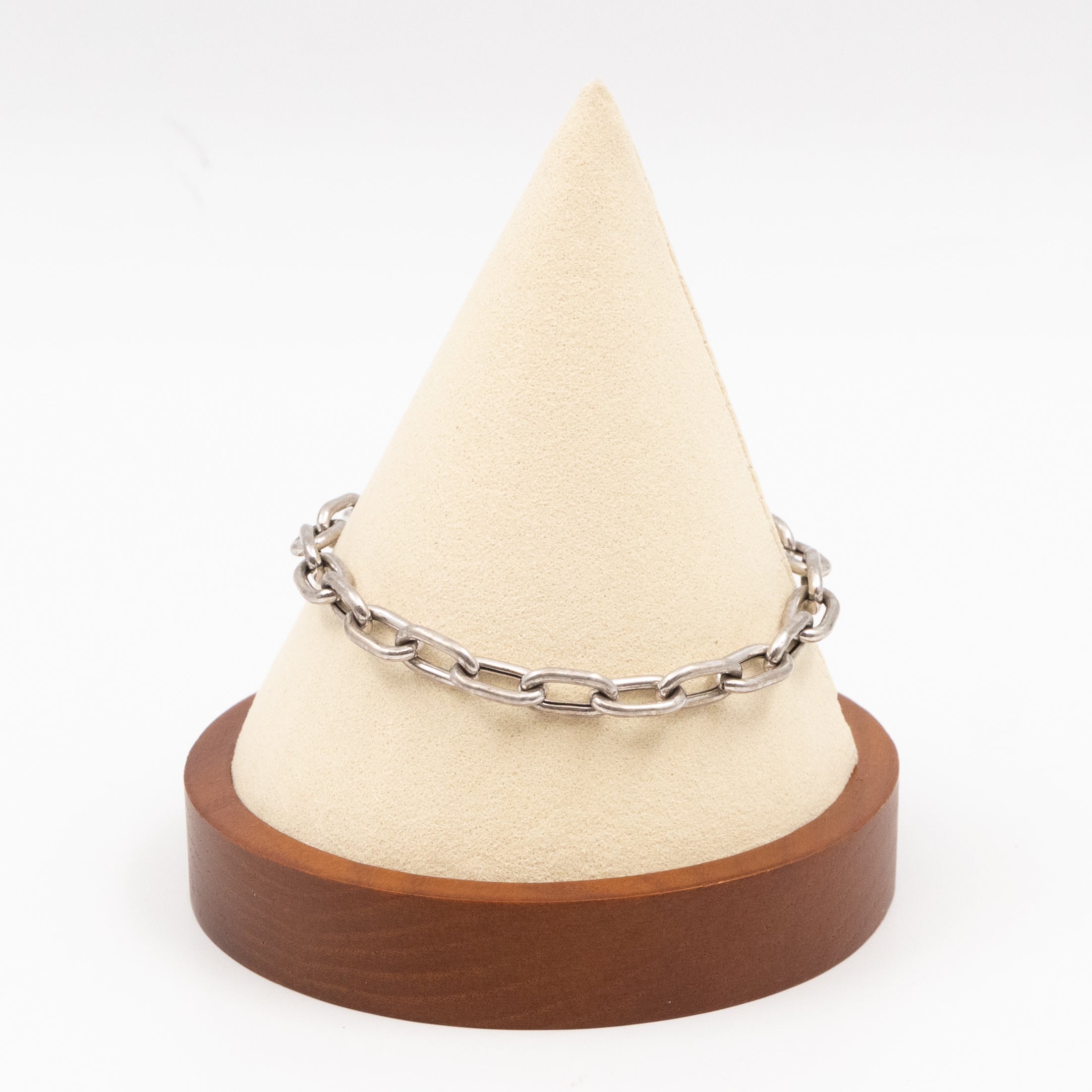 Triangle Charm Logo Bracelet 925 Silver