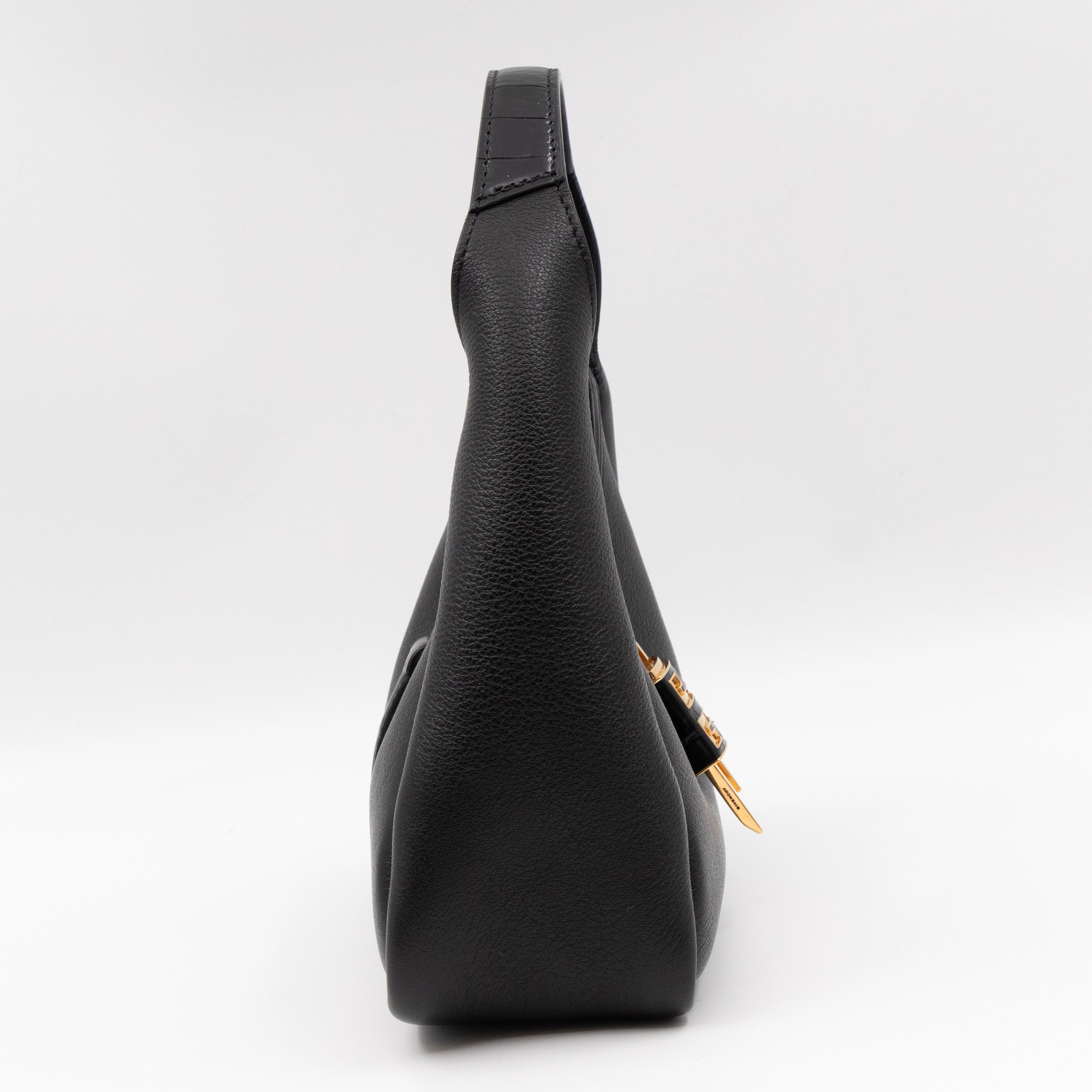Mini G-Hobo Bag Black Leather