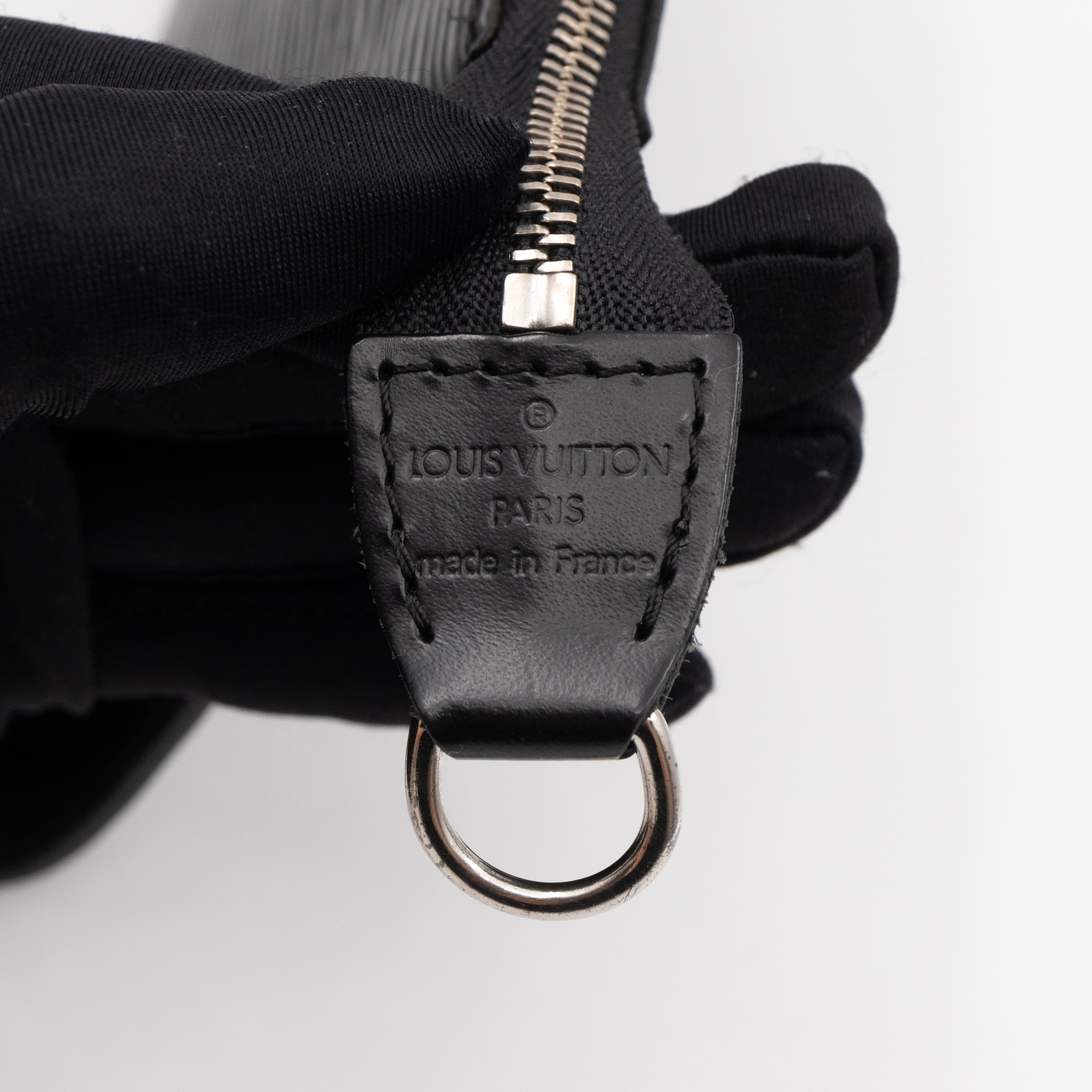 Pochette Accessoires Epi Leather Black