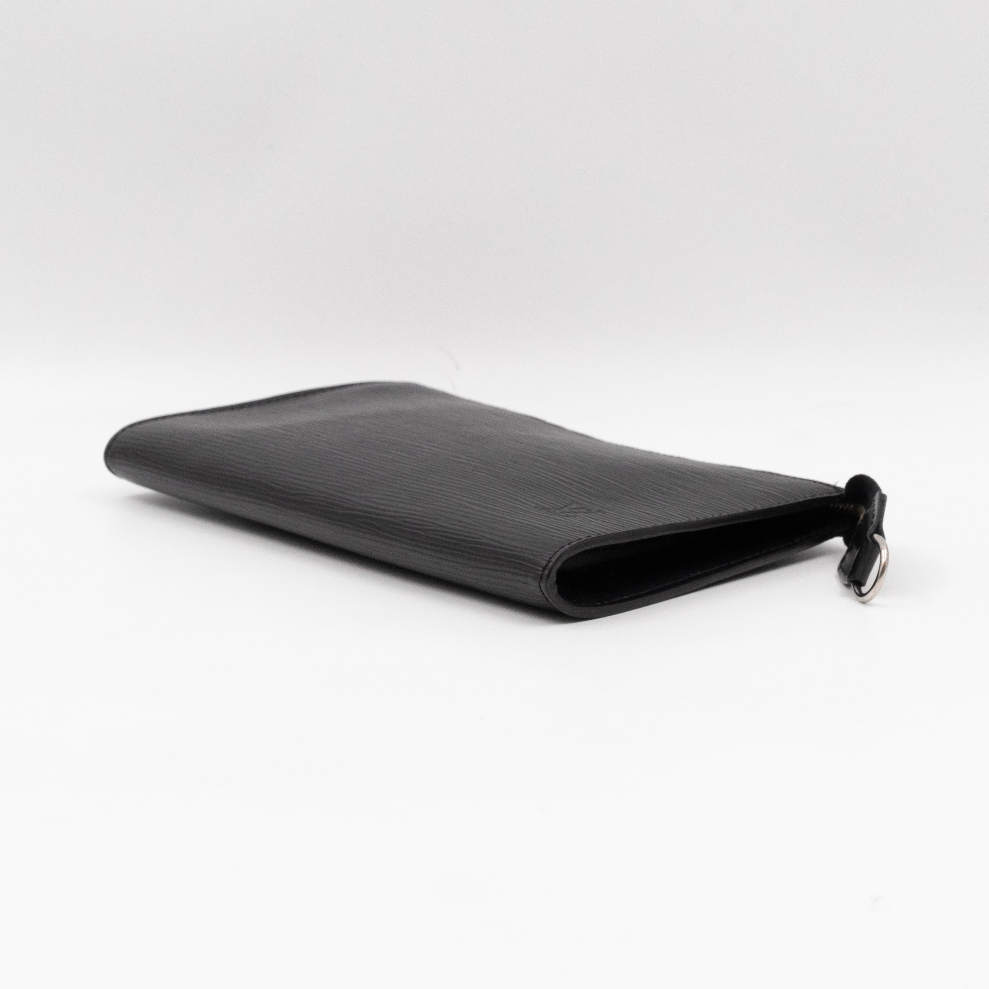 Pochette Accessoires Epi Leather Black