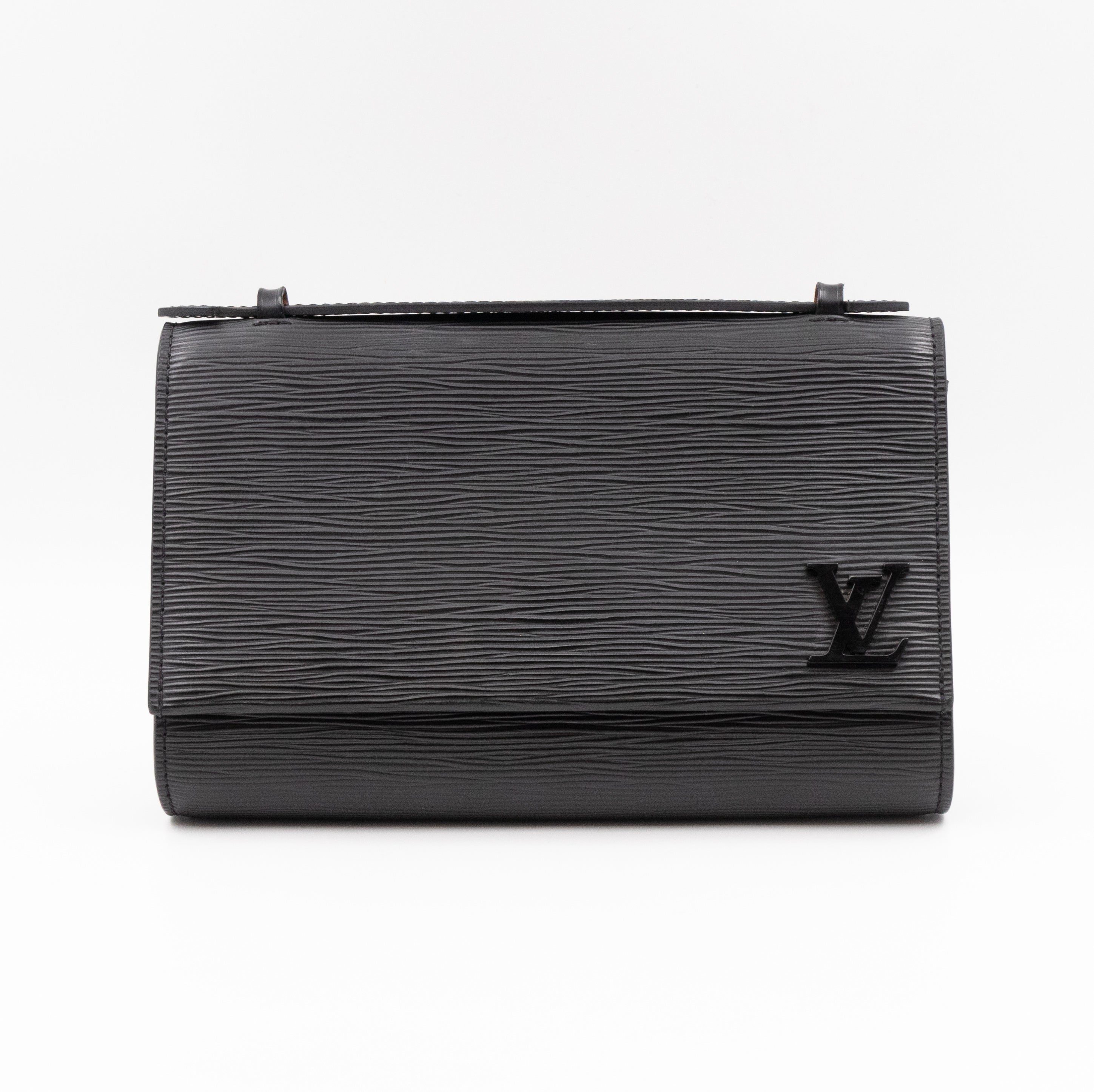 Clery Clutch Epi Leather Black