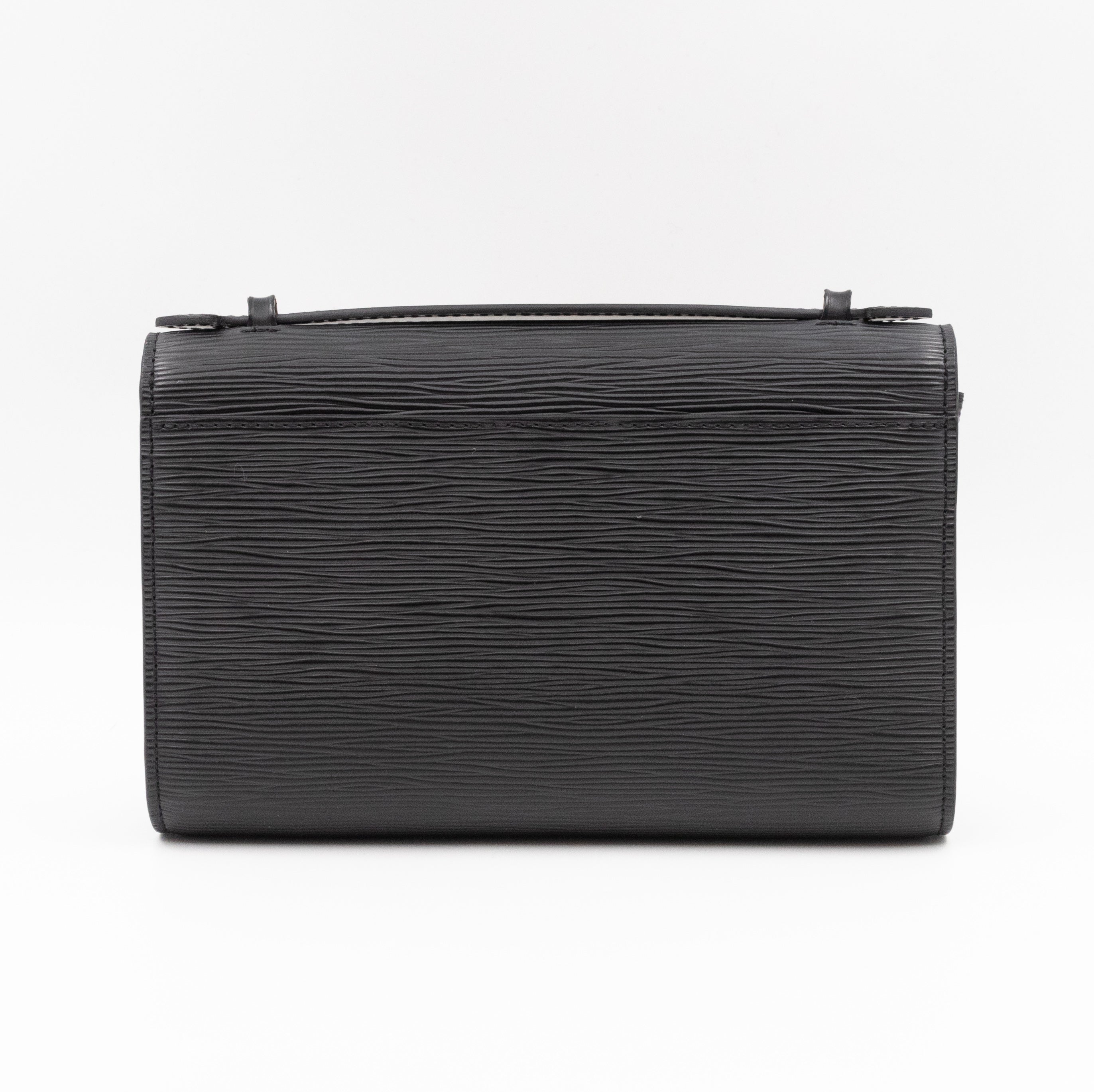 Clery Clutch Epi Leather Black