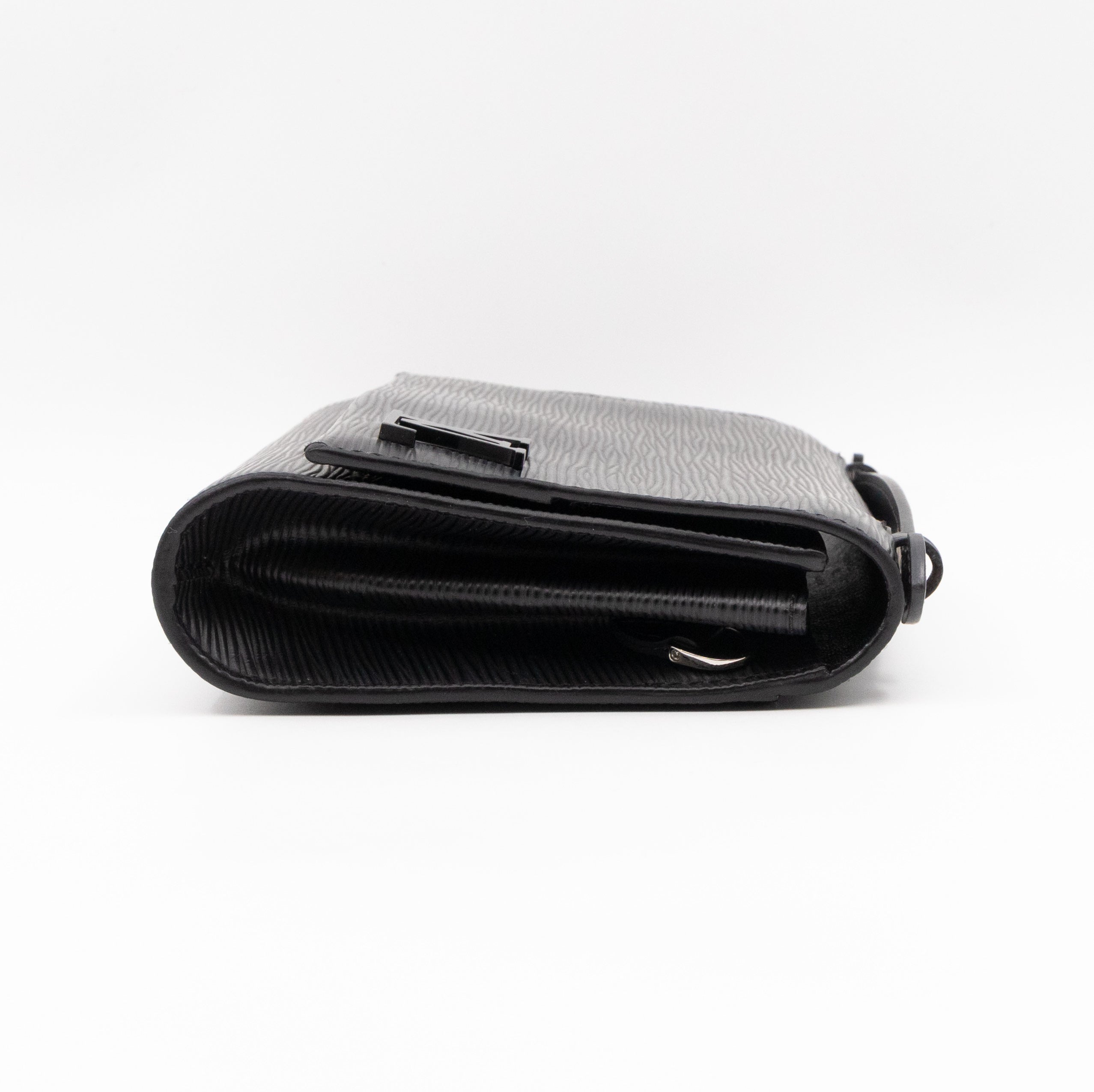 Clery Clutch Epi Leather Black