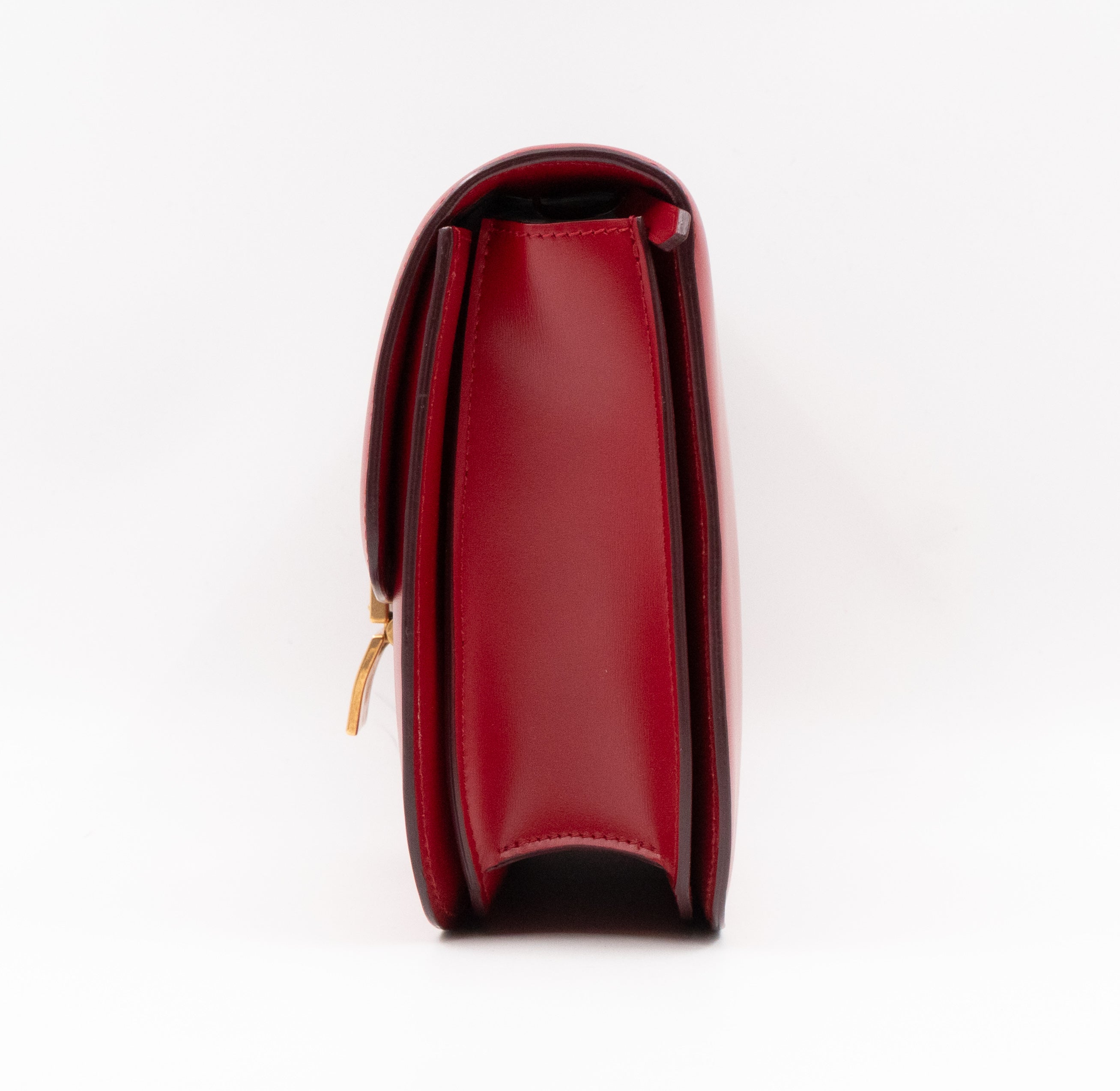 Classic Box Medium Red Leather