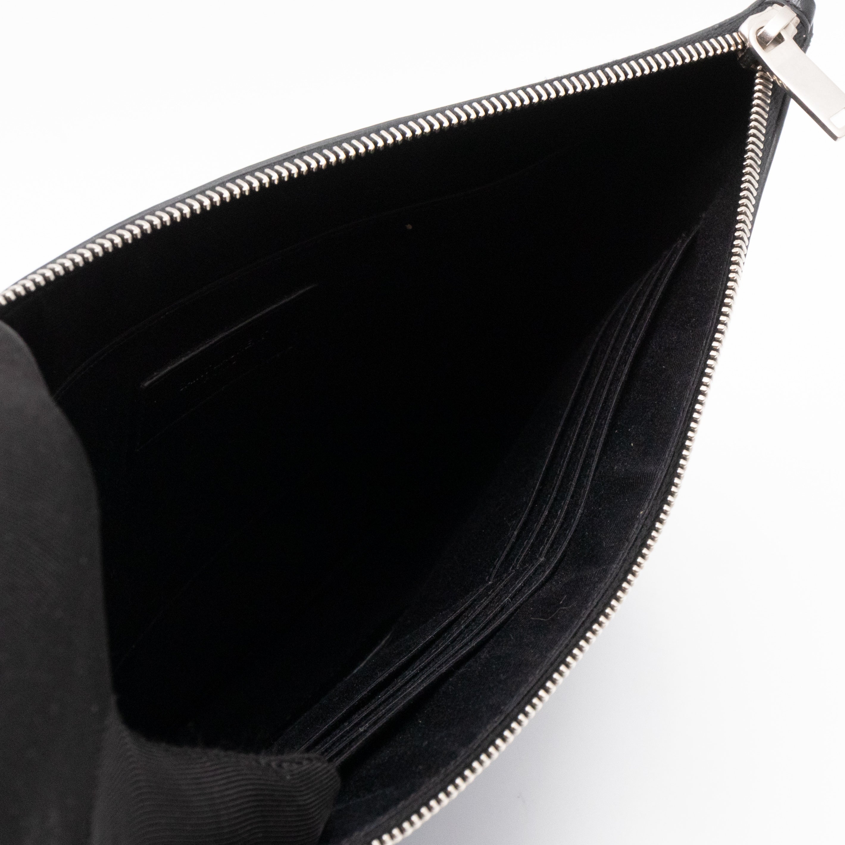 Folio Clutch Blue Glitter