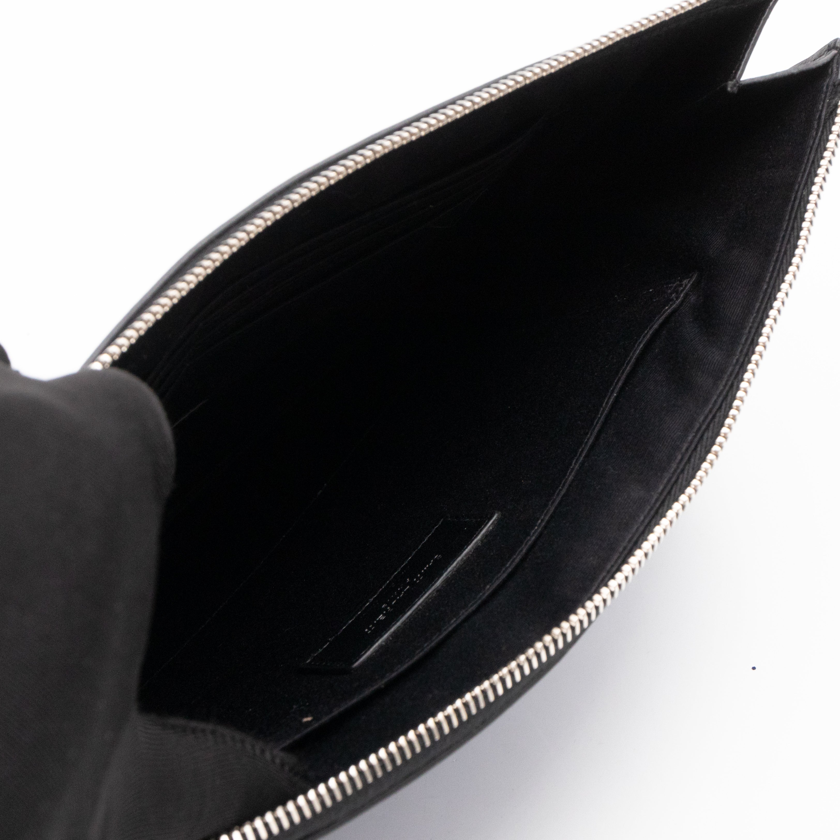 Folio Clutch Blue Glitter