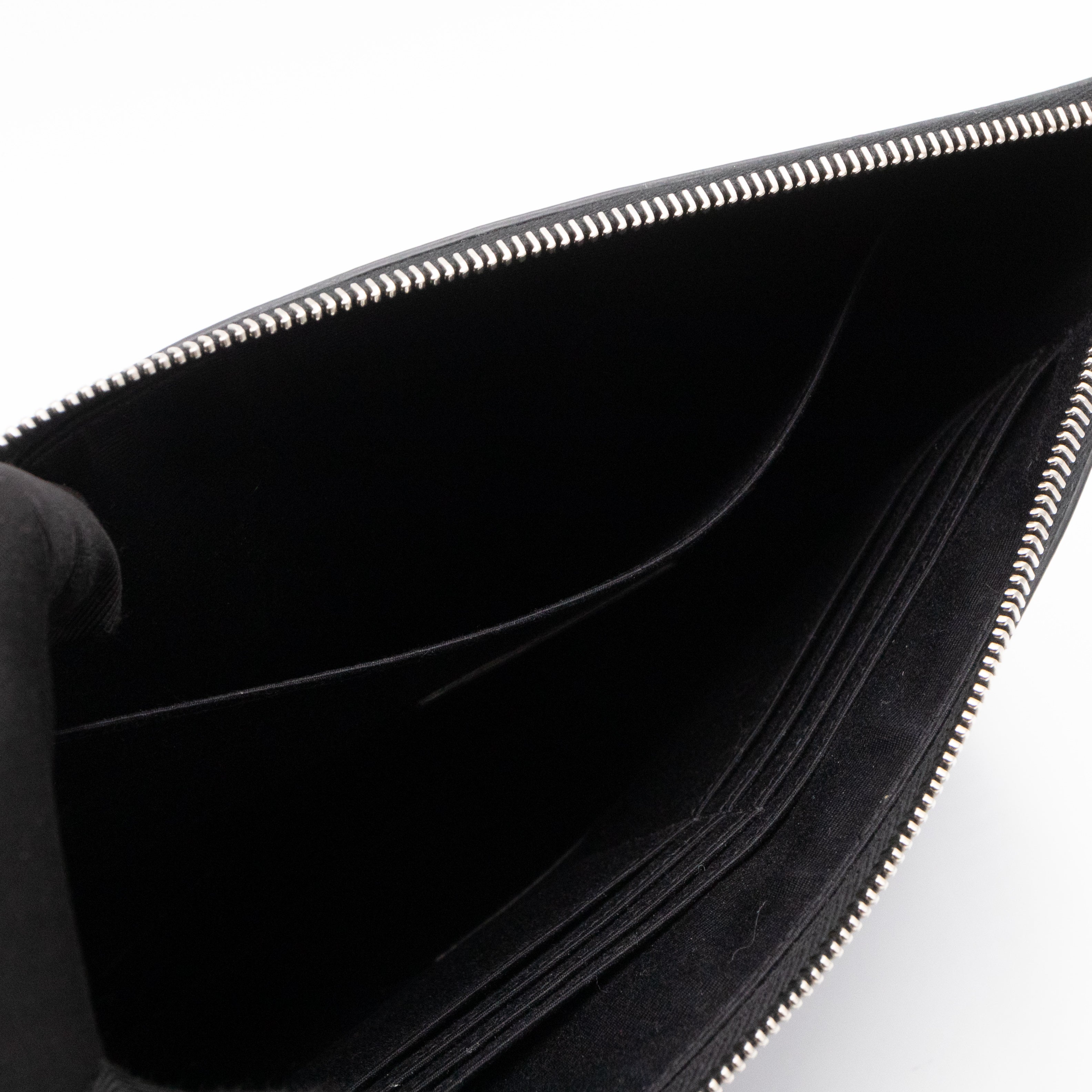 Folio Clutch Blue Glitter