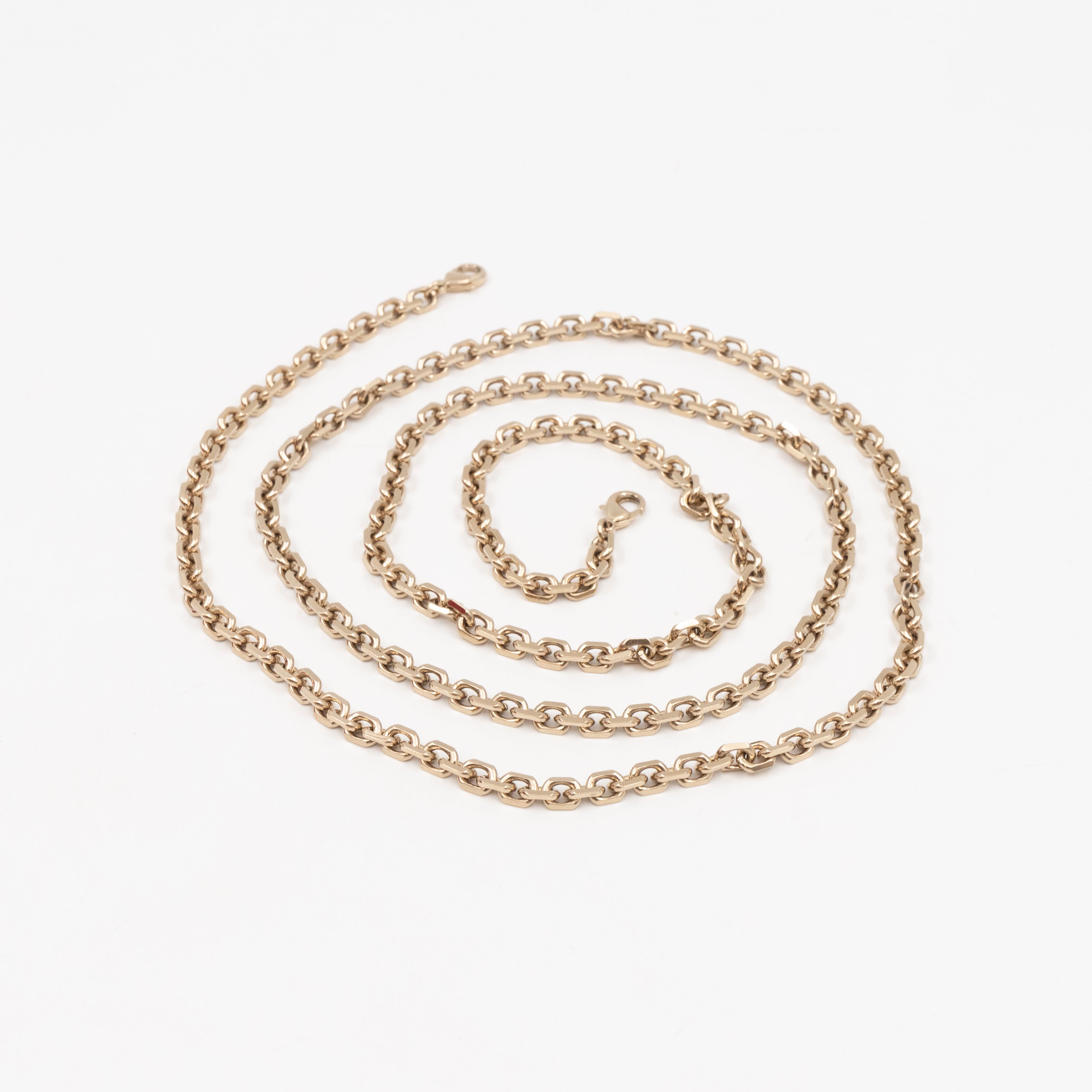 Lady Dior Pouch with Chain Red Cannage Patent Leather