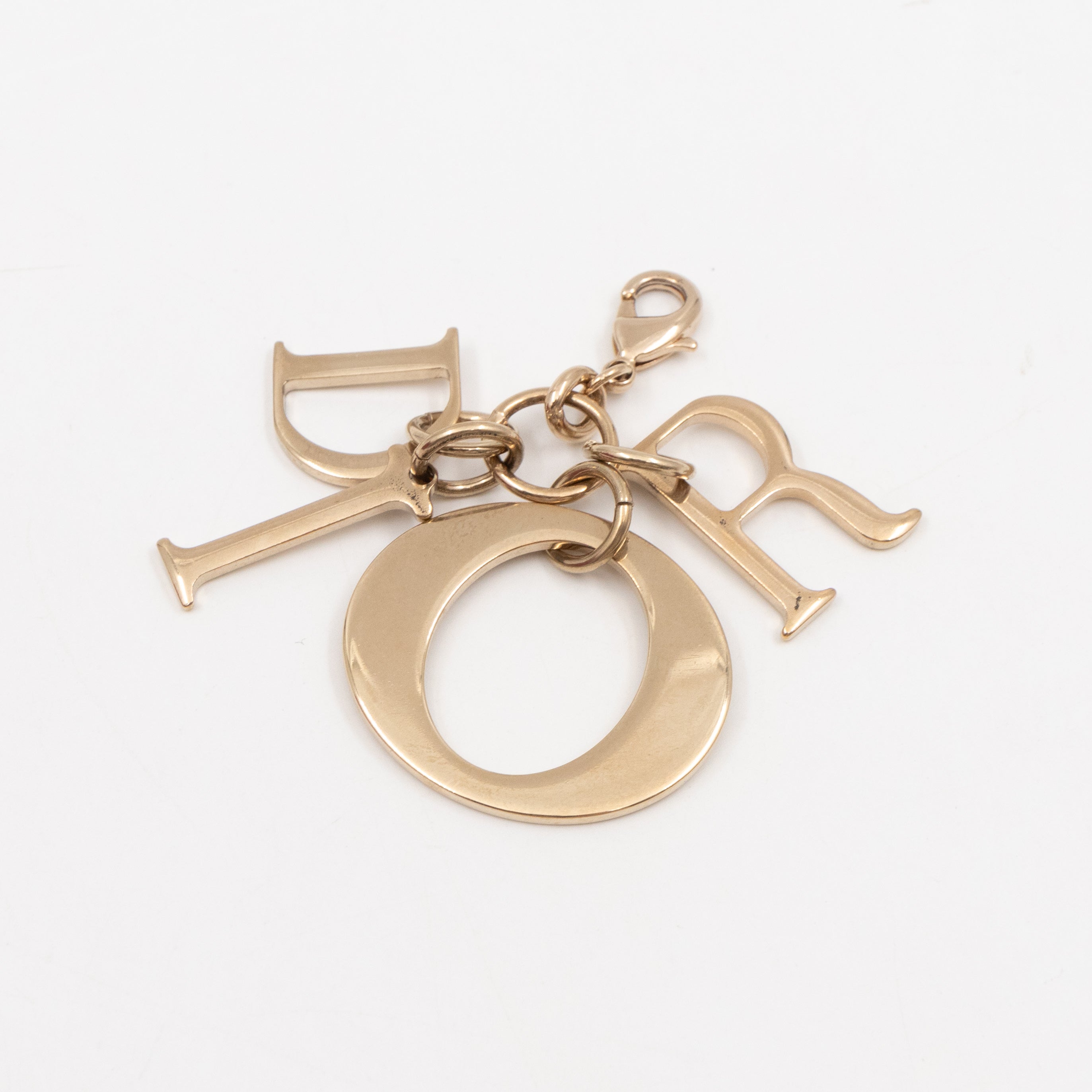 Lady Dior Pouch with Chain Red Cannage Patent Leather