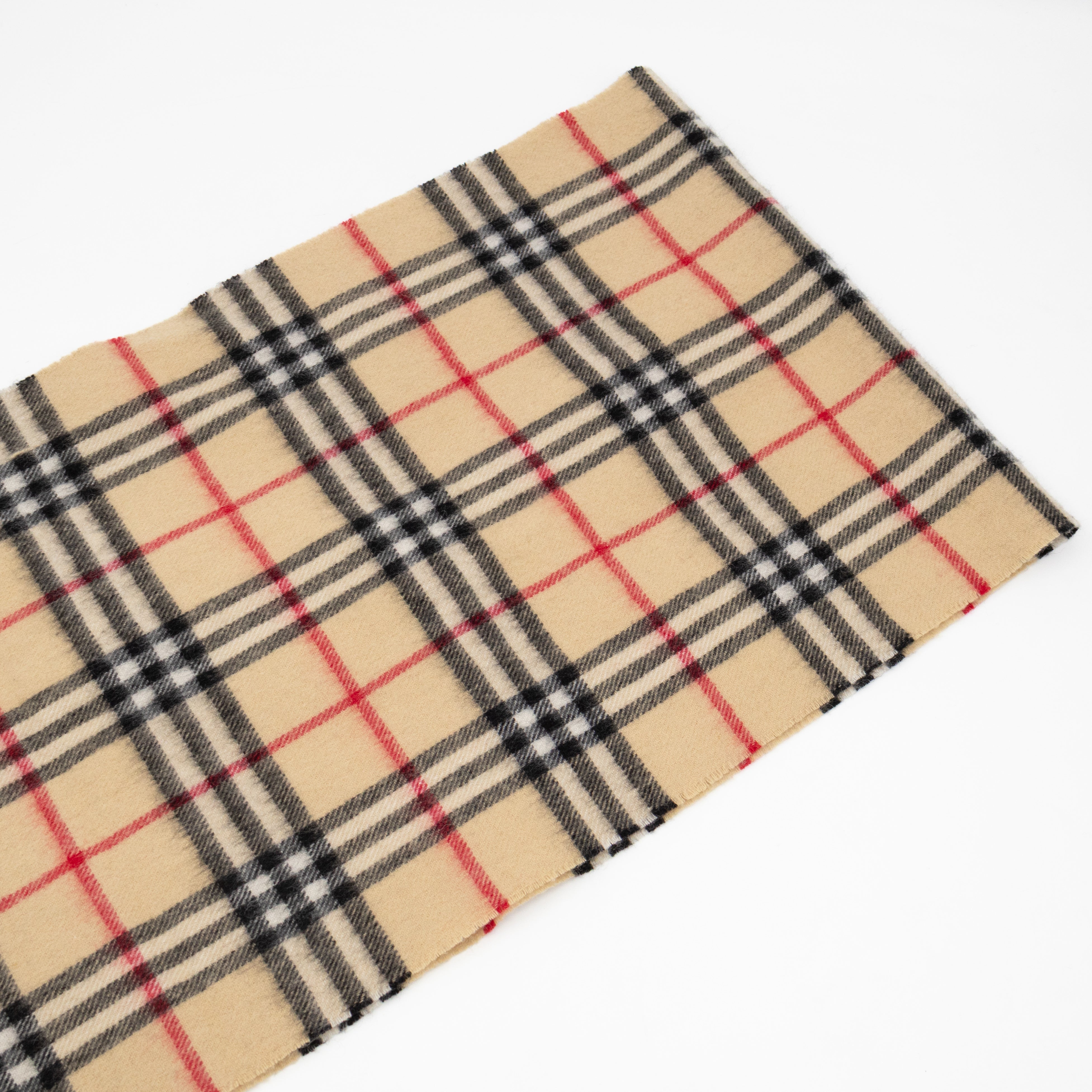 Vintage Cashmere Scarf House Check