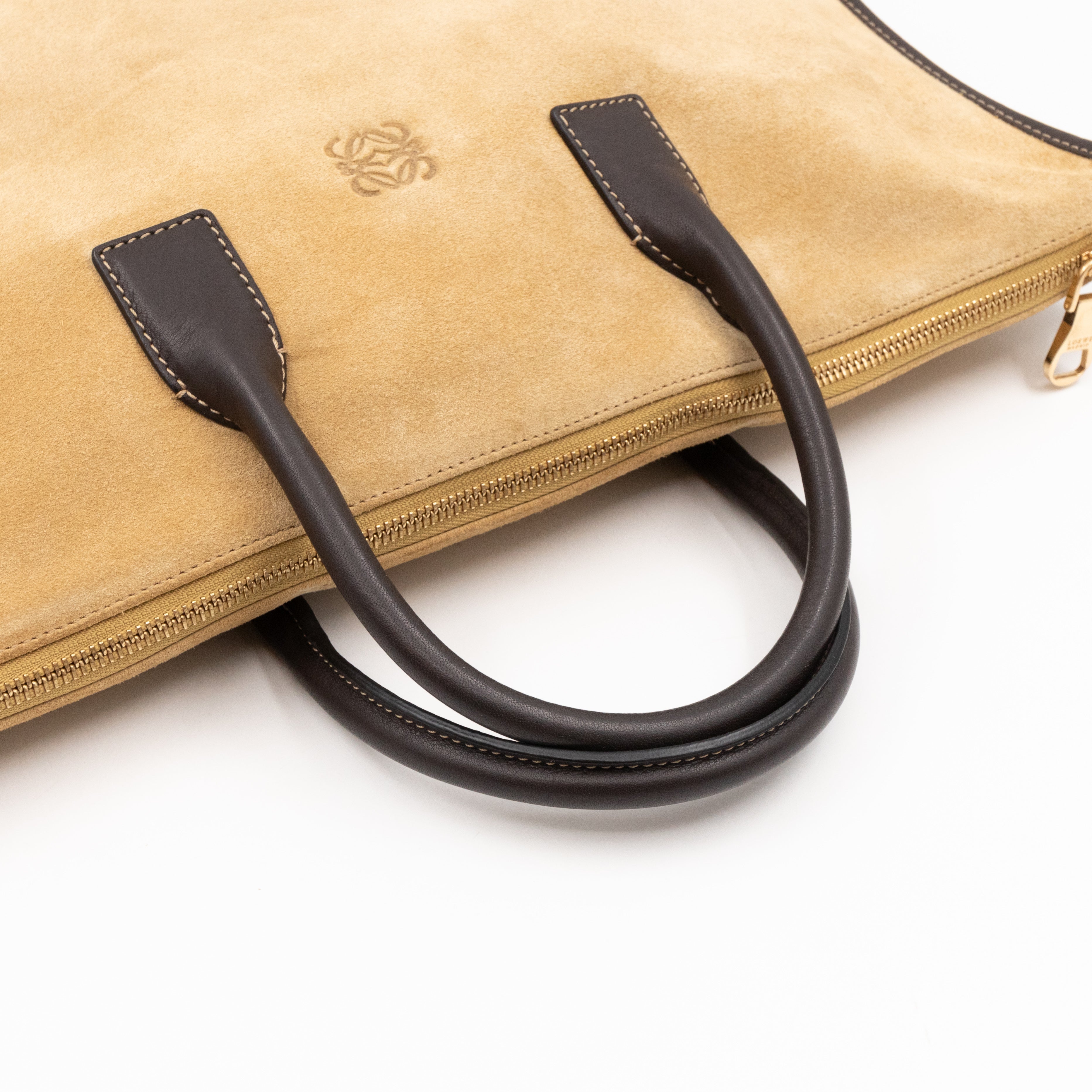 Loewe Classic Amazona Briefcase Suede