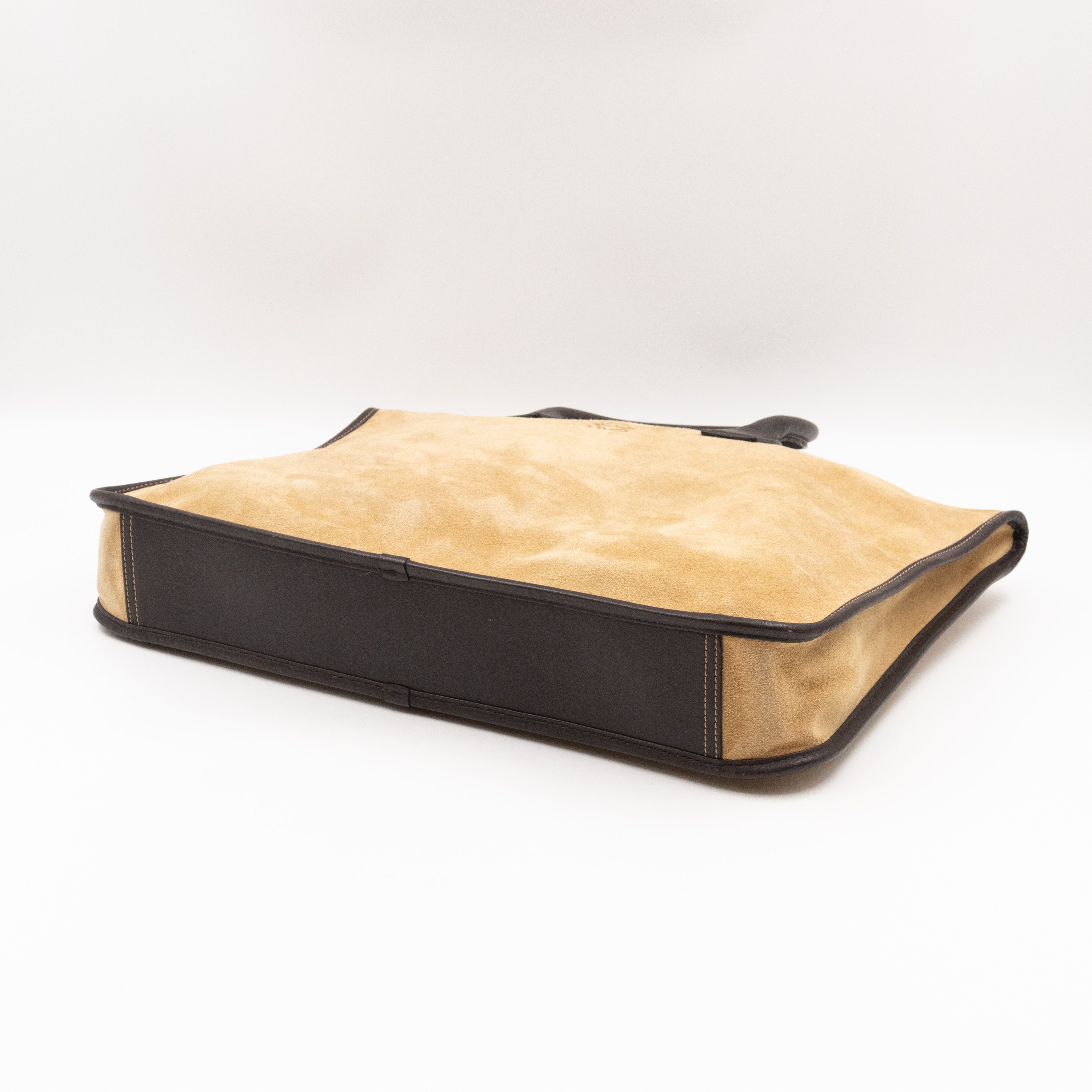 Loewe Classic Amazona Briefcase Suede