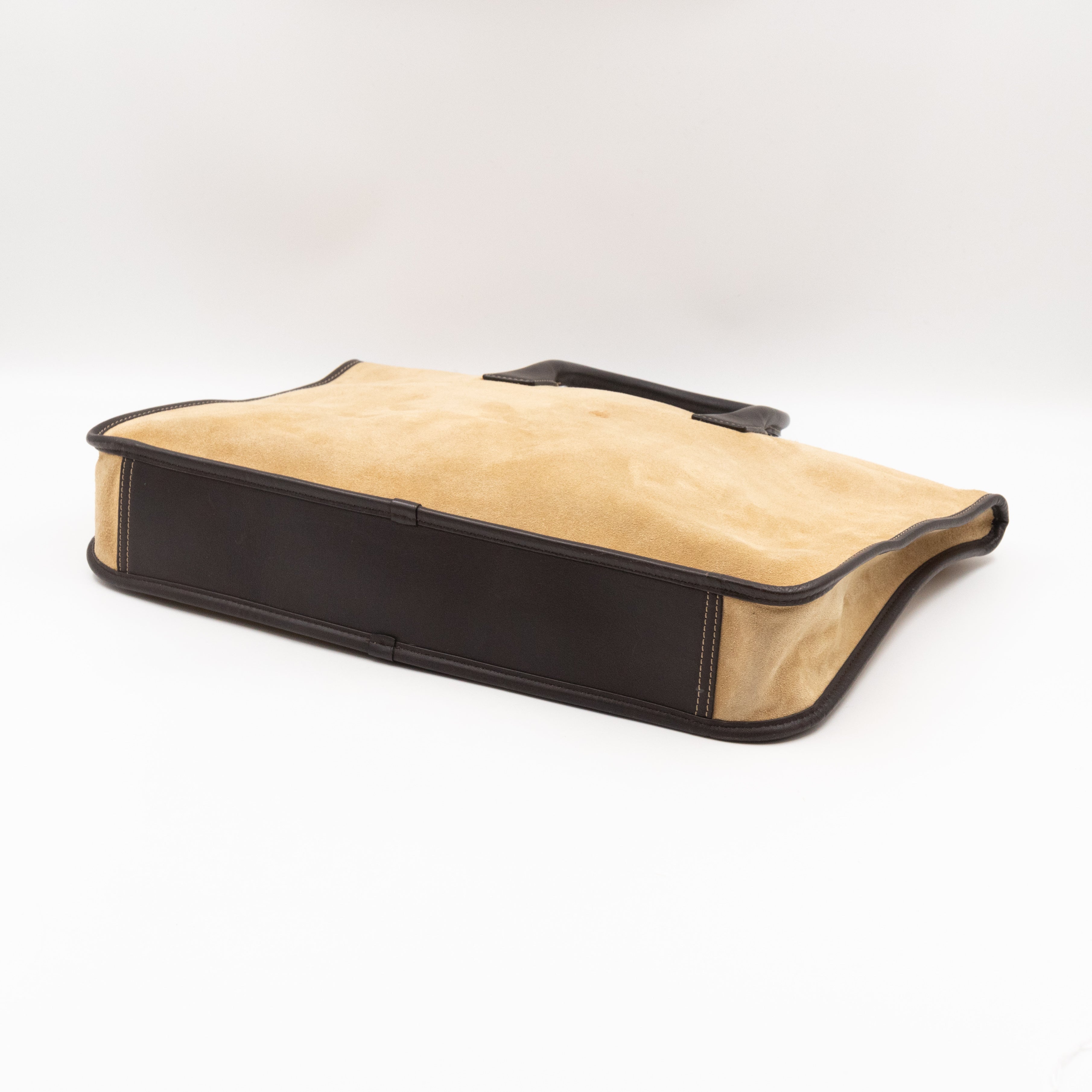 Loewe Classic Amazona Briefcase Suede