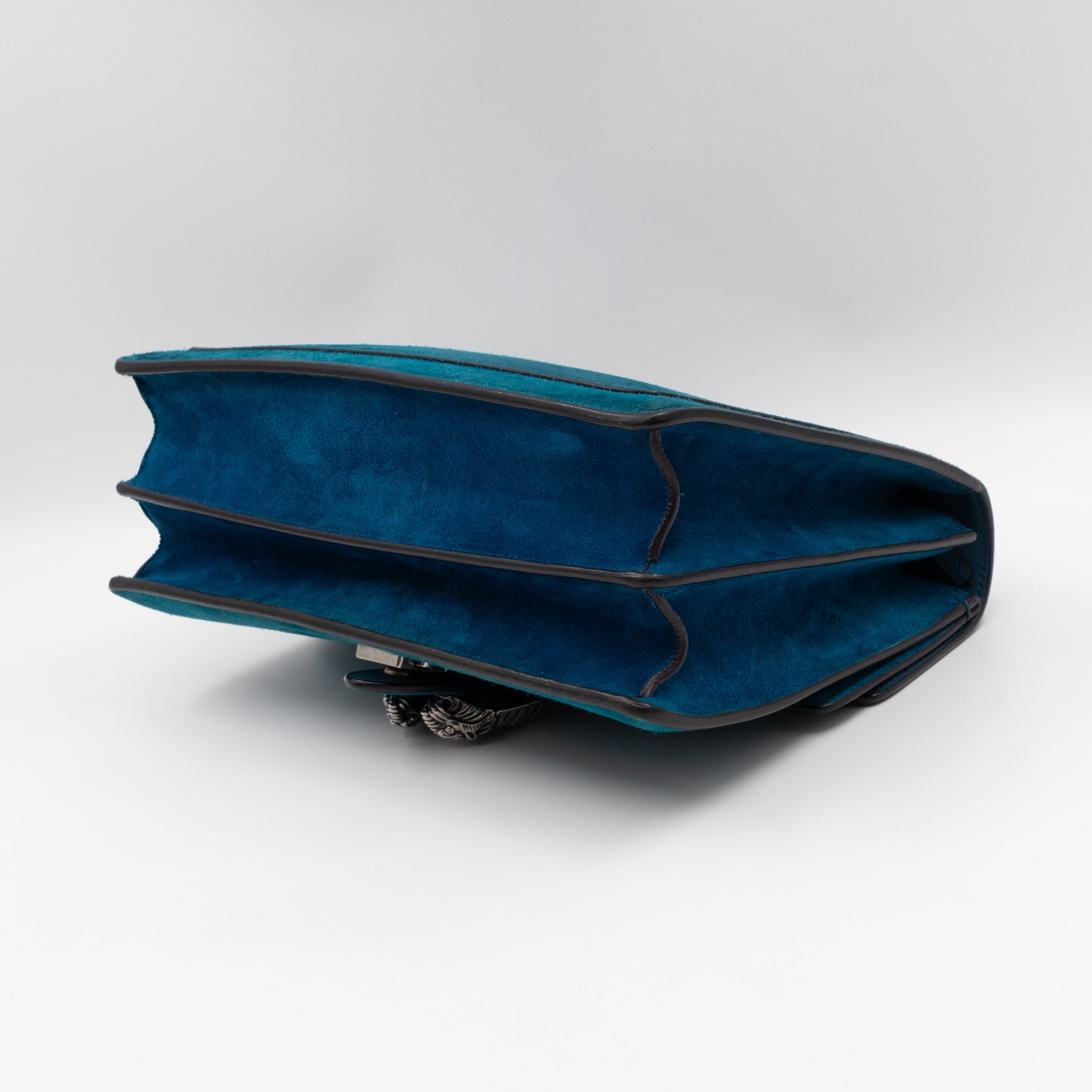 Dionysus Medium Blue Suede