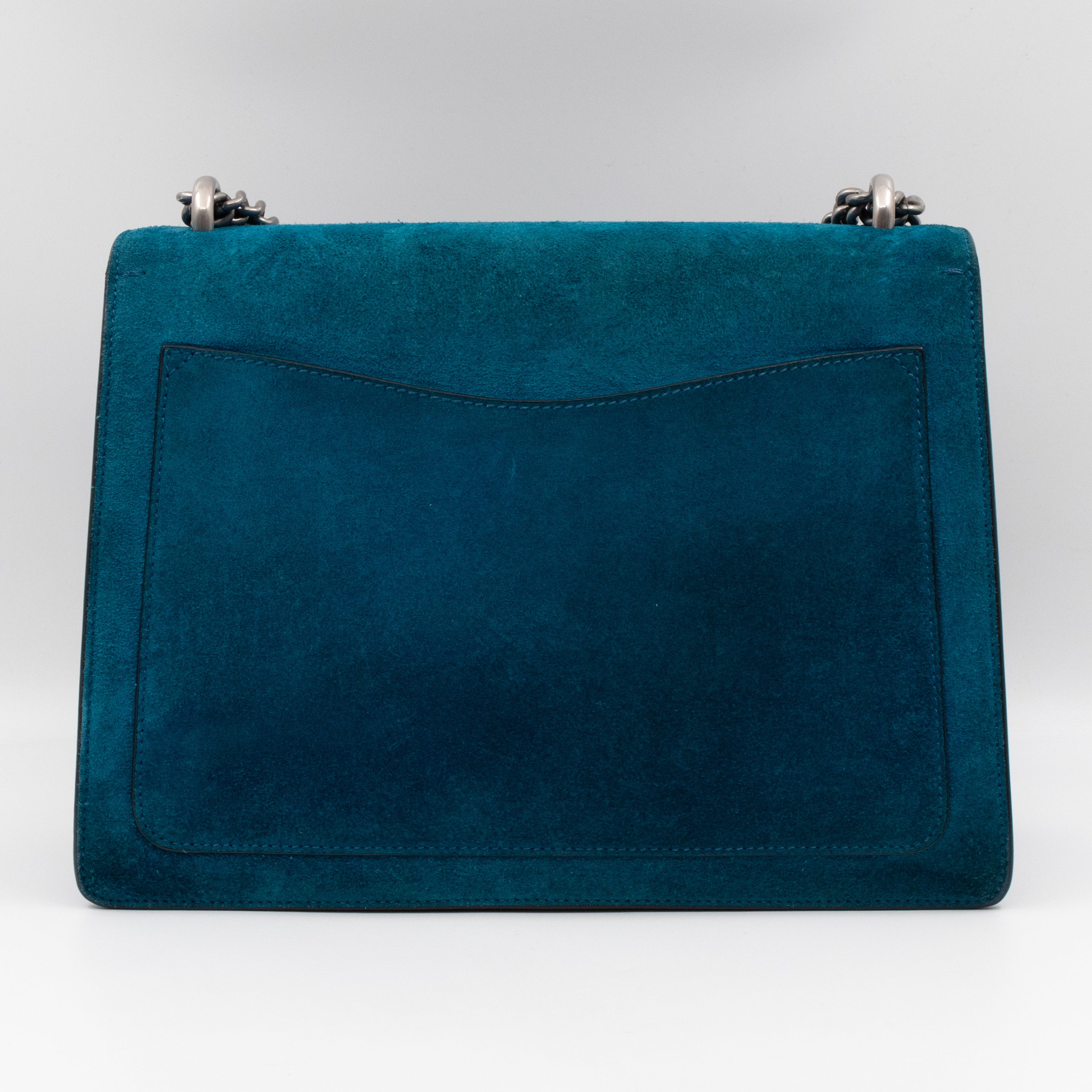 Dionysus Medium Blue Suede