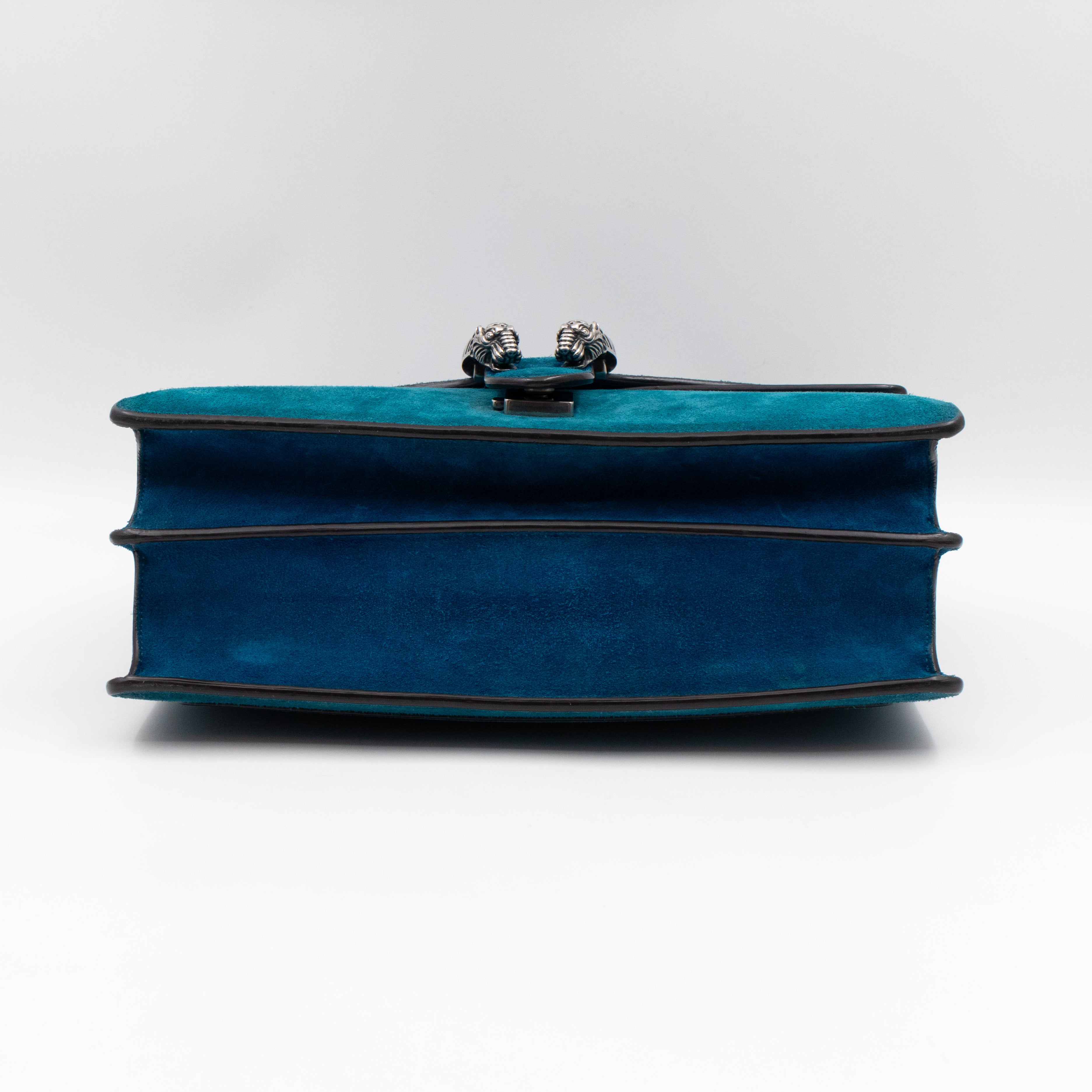 Dionysus Medium Blue Suede