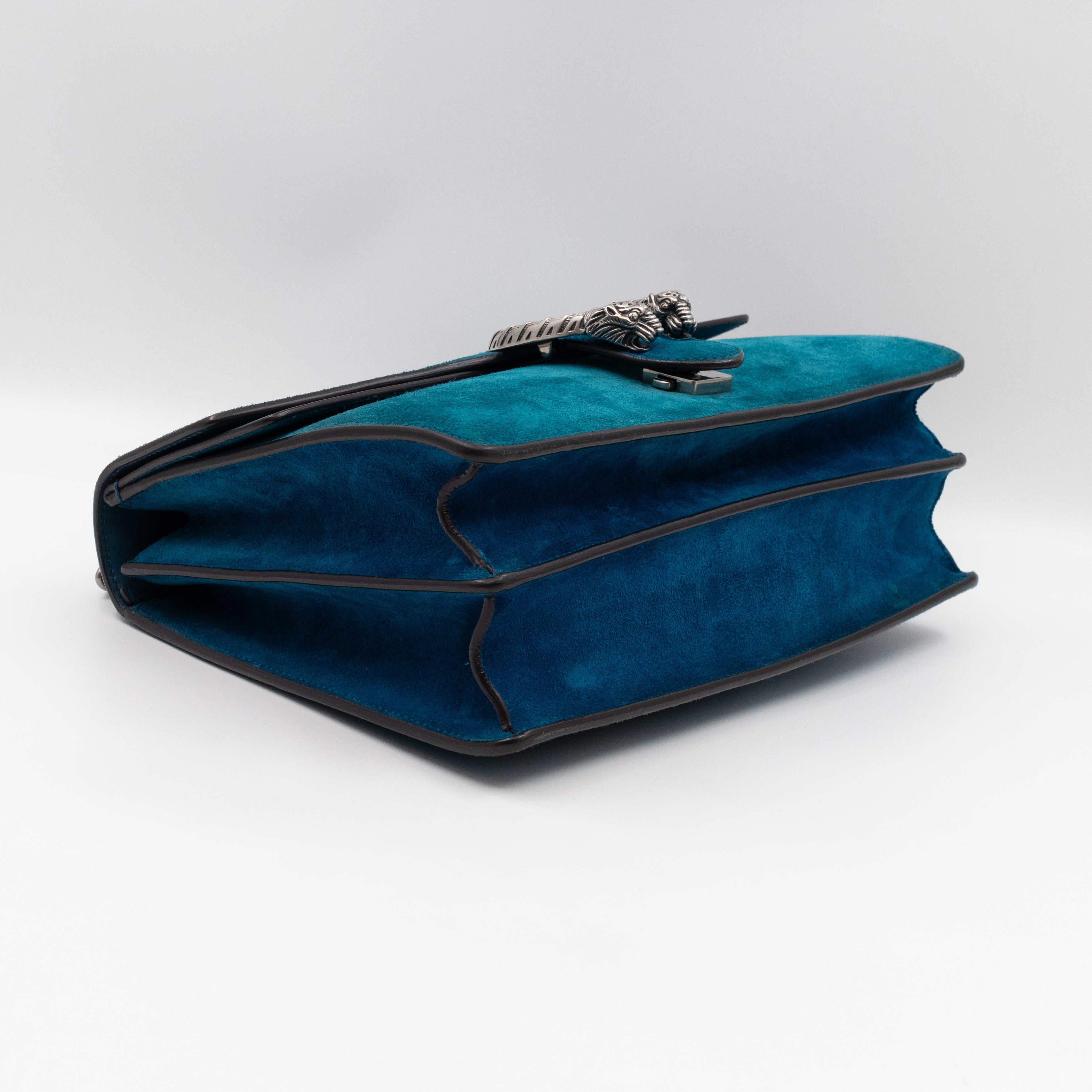 Dionysus Medium Blue Suede