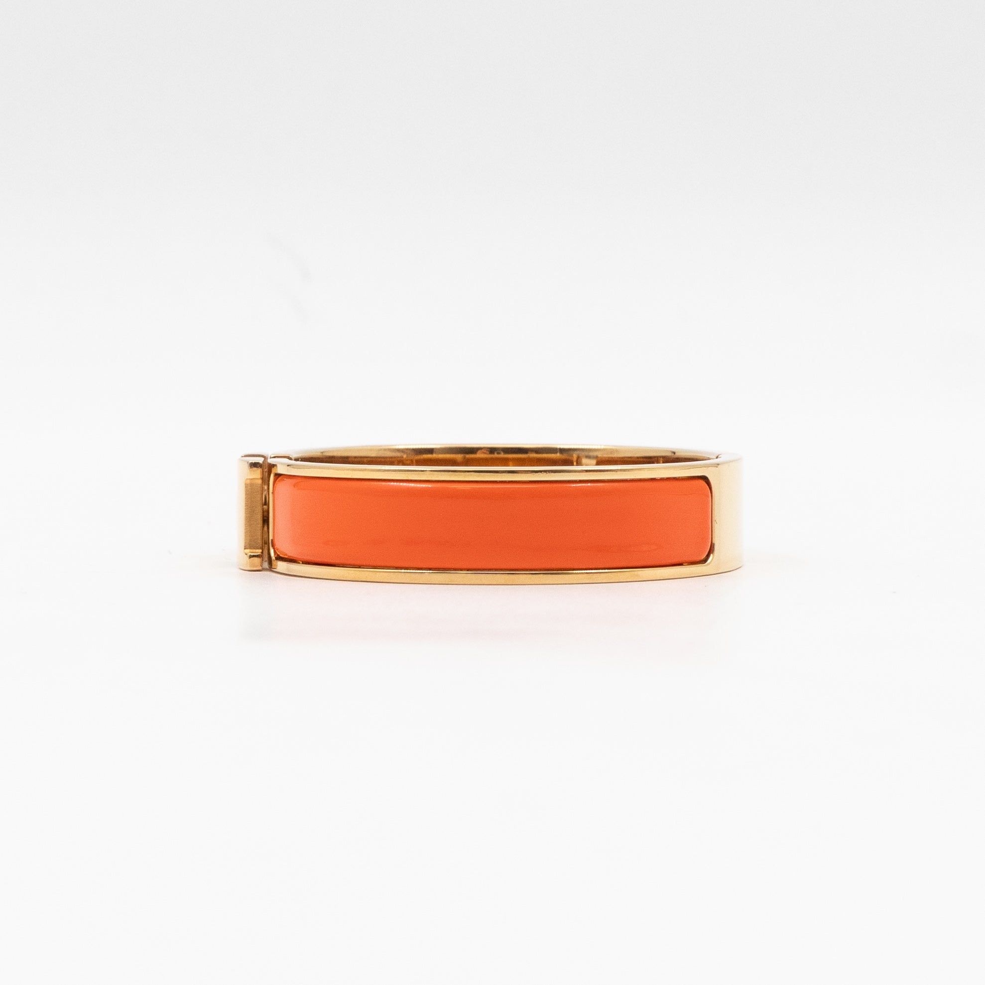 Clic H Bracelet PM Orange Gold