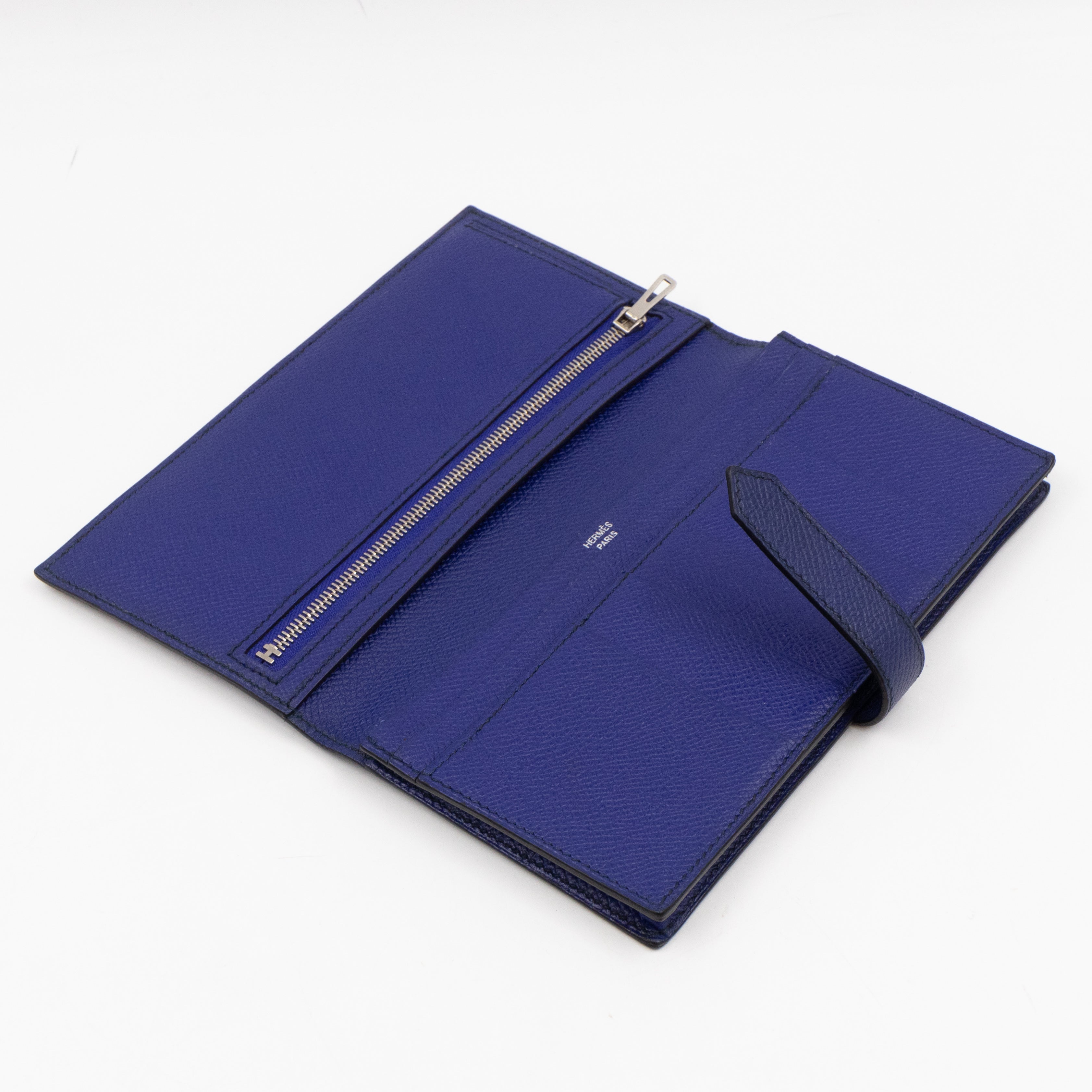 Bearn Wallet Blue Leather