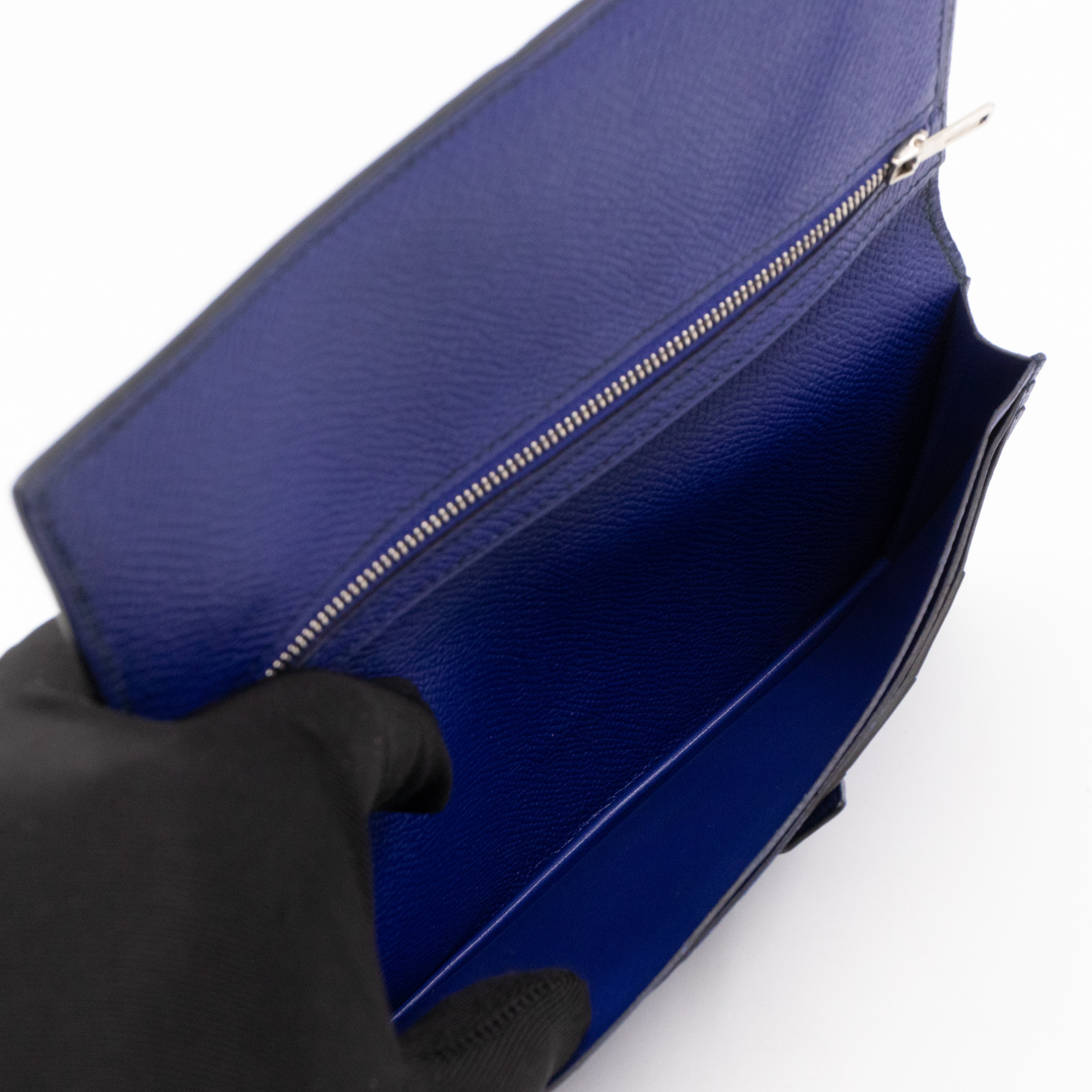 Bearn Wallet Blue Leather
