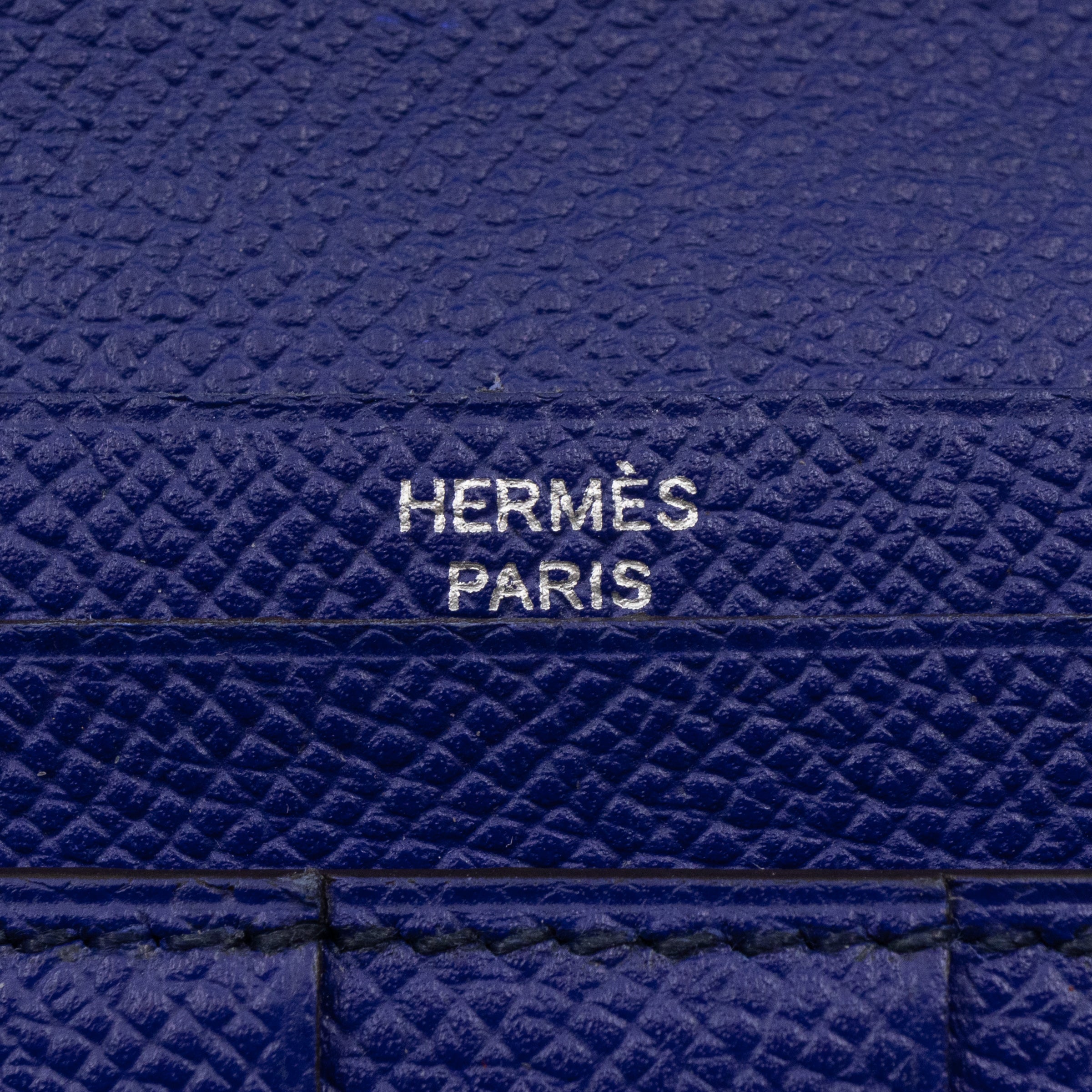 Bearn Wallet Blue Leather