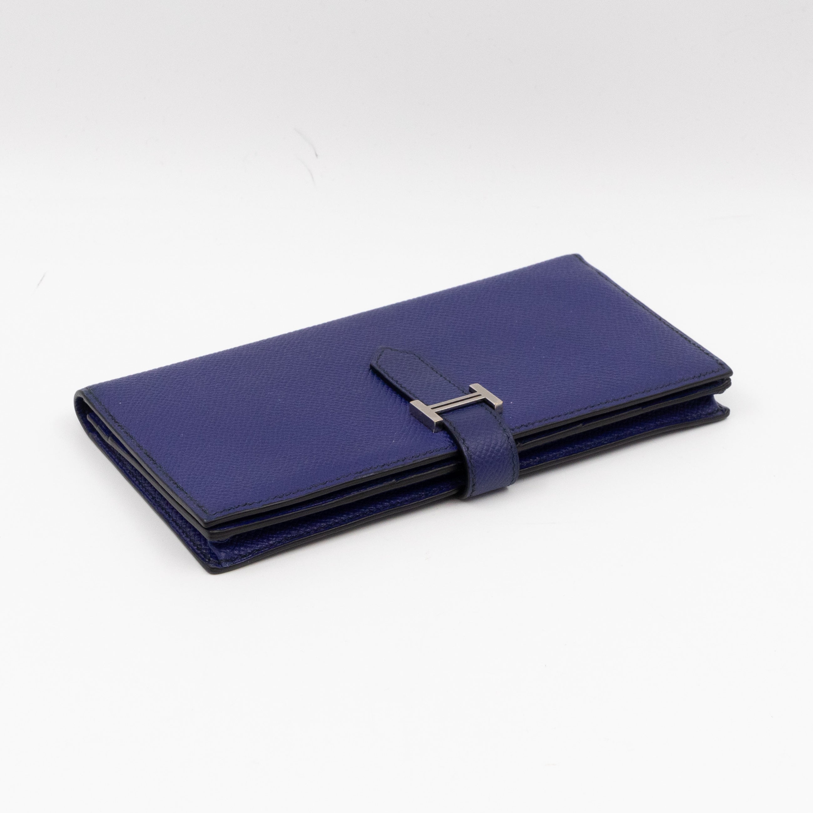 Bearn Wallet Blue Leather
